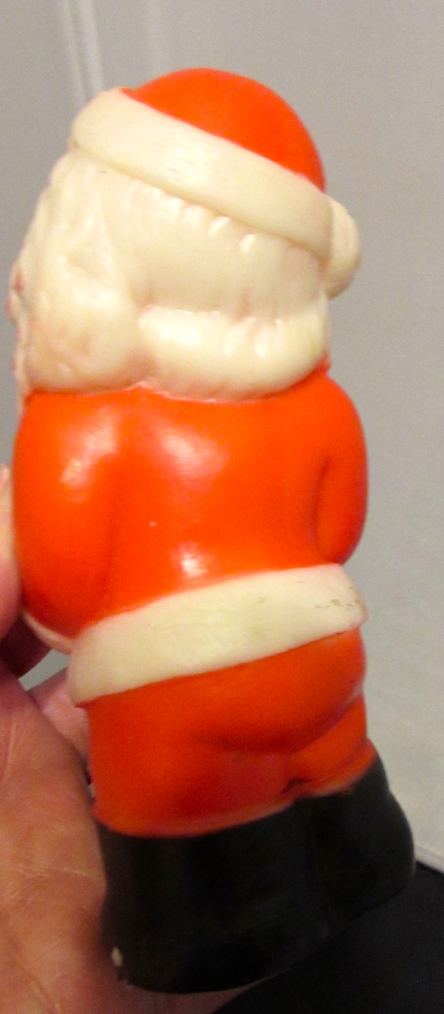 Santa Rubber Squeaky Toy Made in Malaysia
