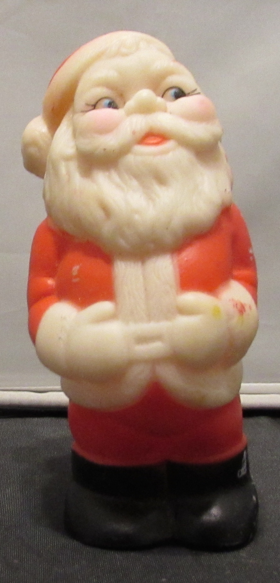 Santa Rubber Squeaky Toy Made in Malaysia