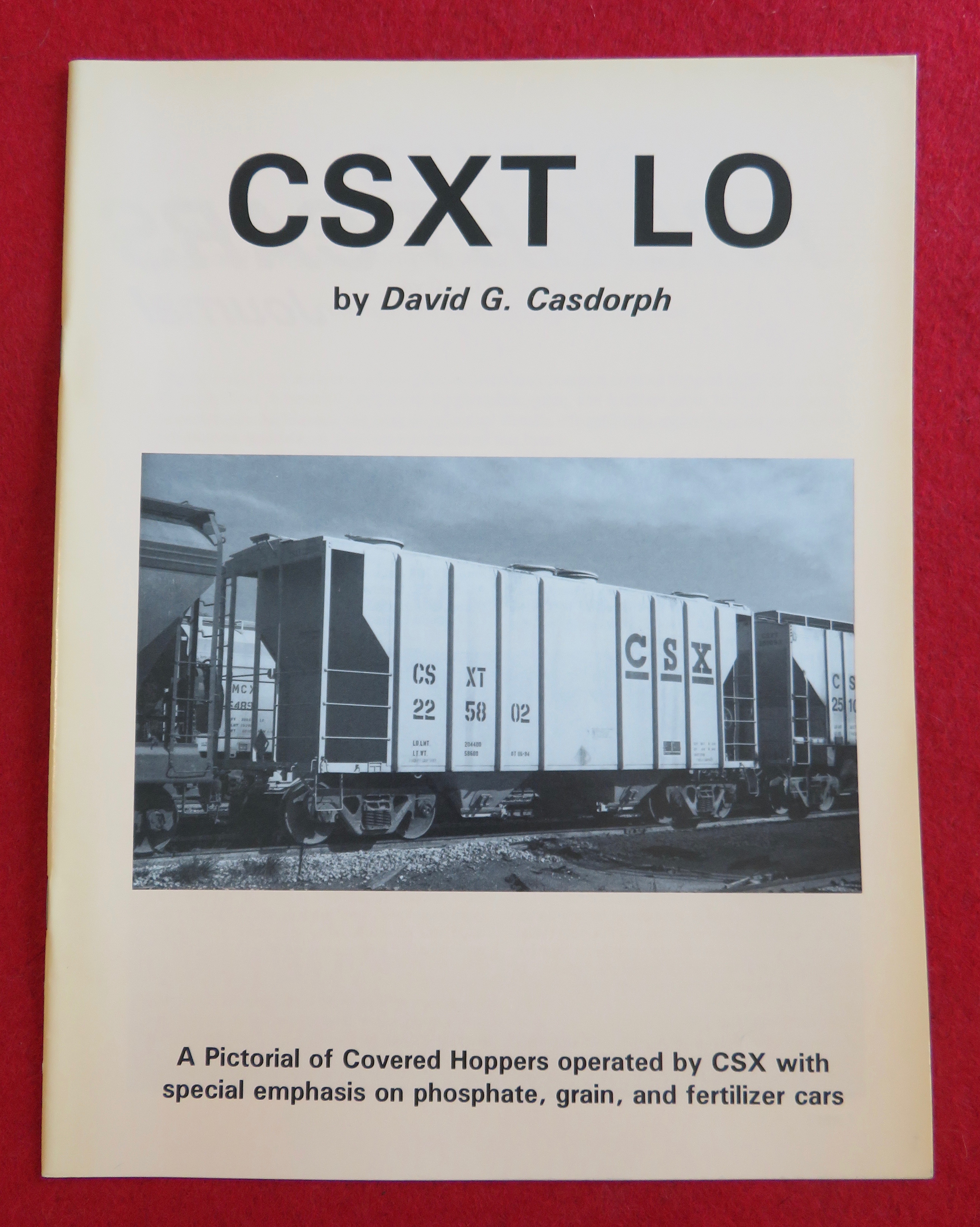 CSXT LO Magazine September 1992 Covered Hoppers