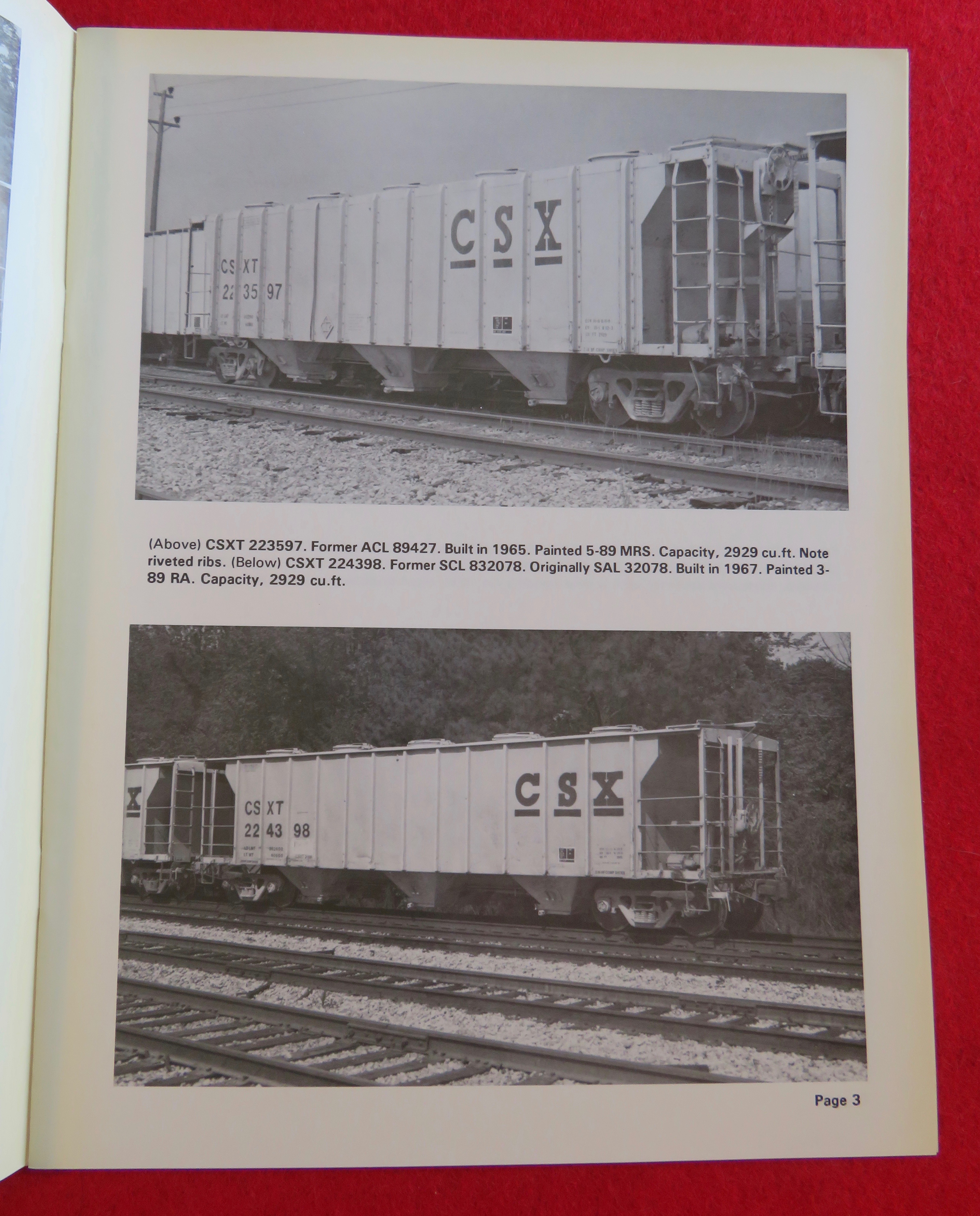 CSXT LO Magazine September 1992 Covered Hoppers