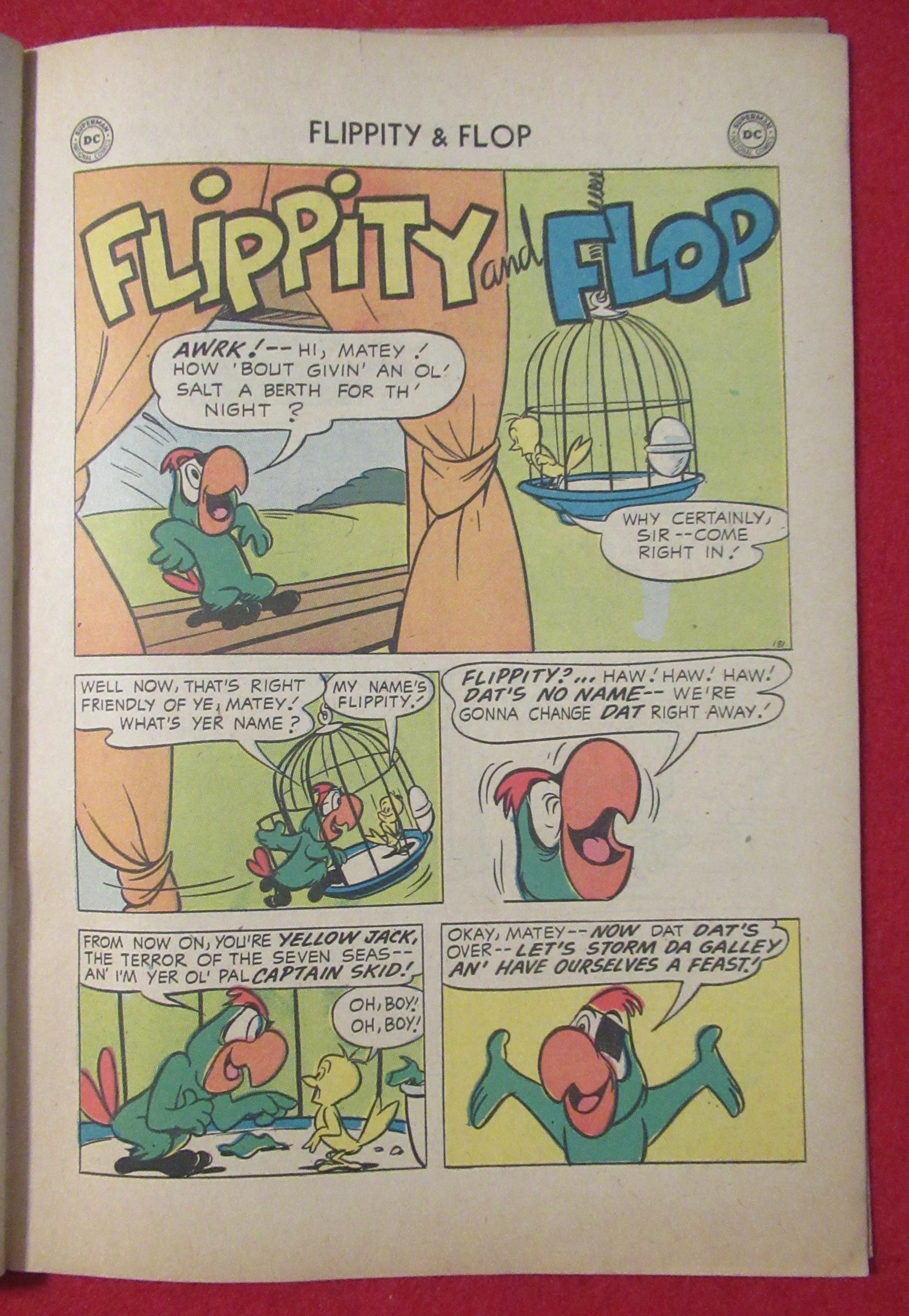 Flippity & Flop Comic May 1957