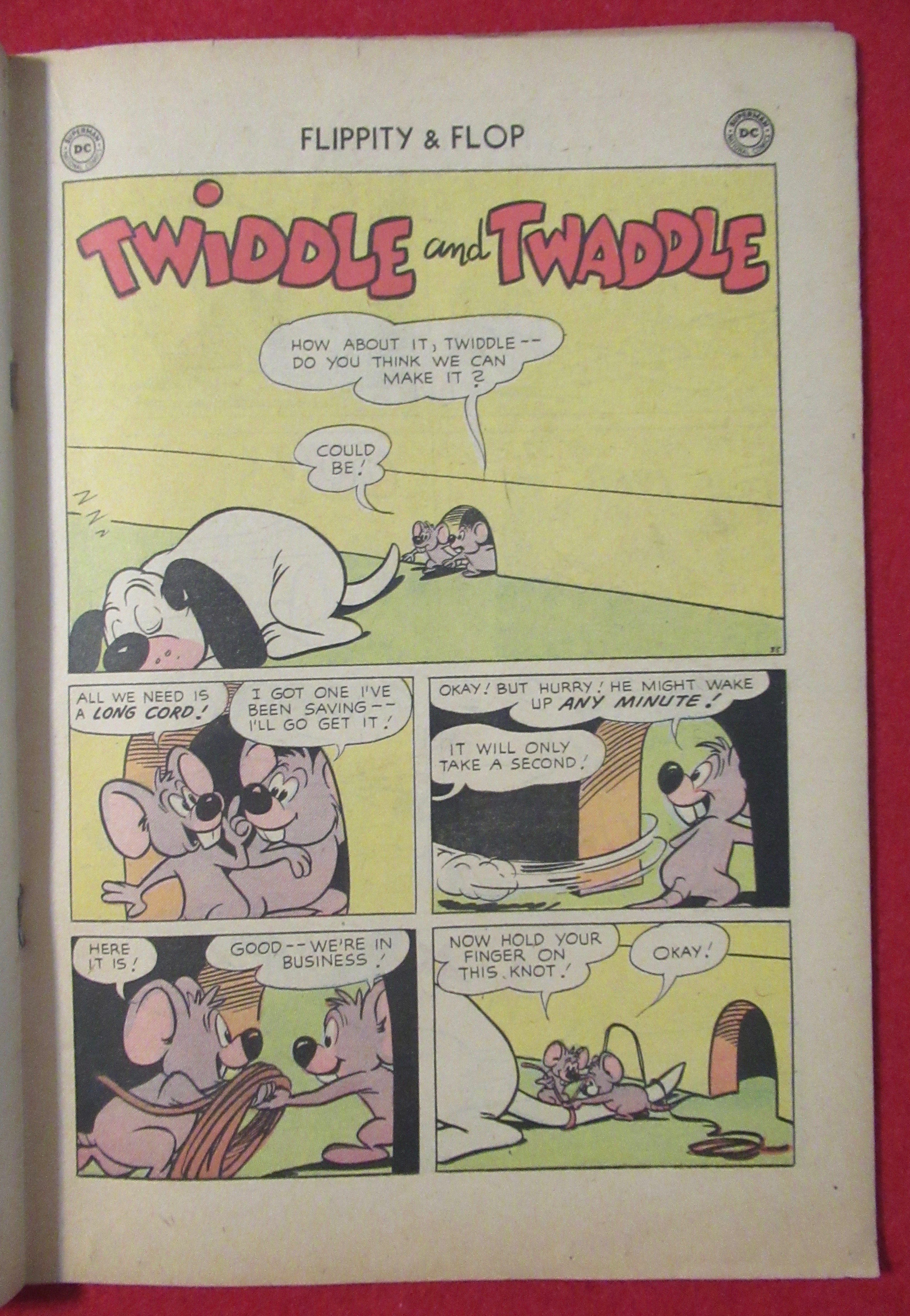 Flippity & Flop Comic May 1957