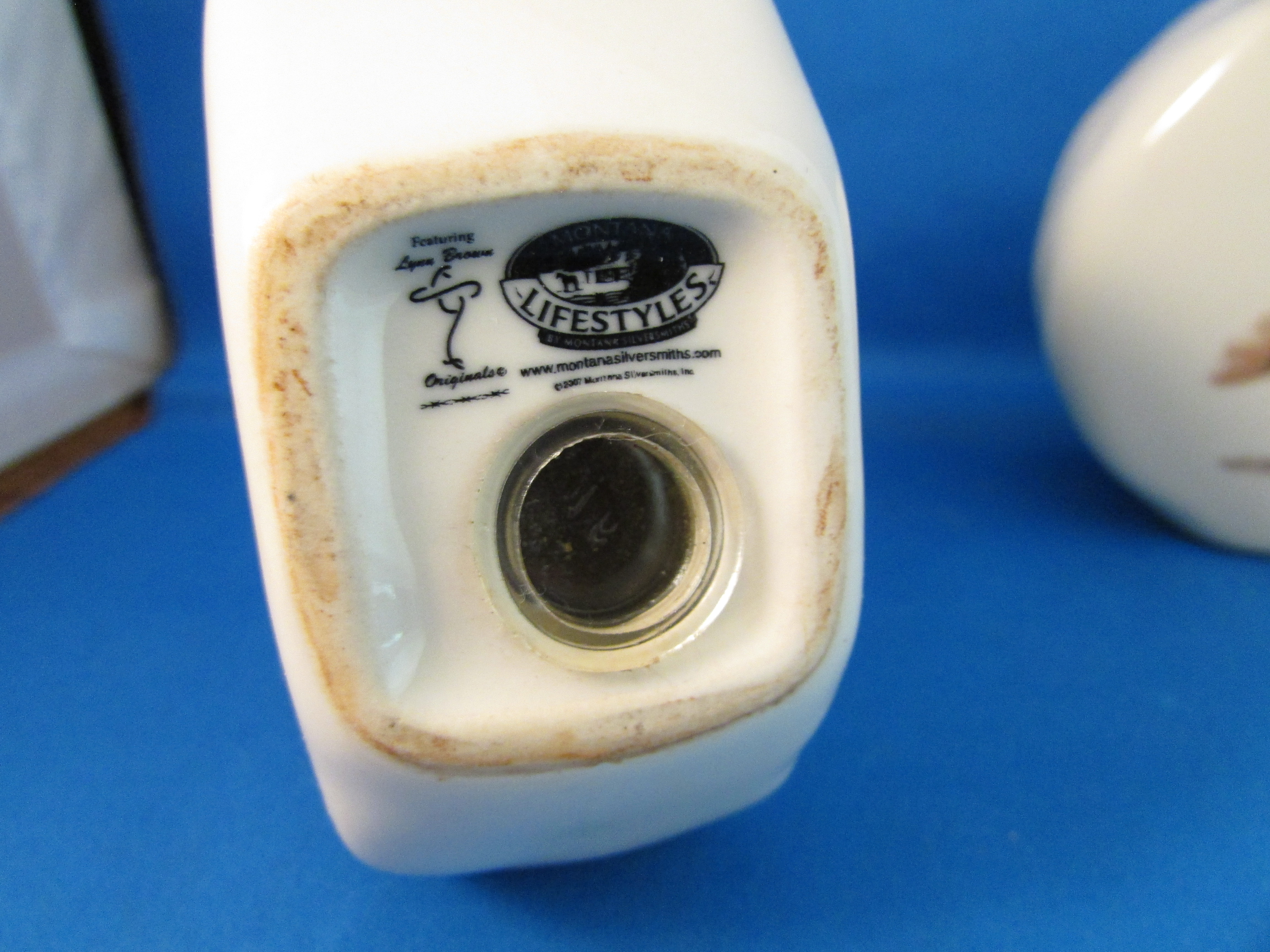 Cowboy Scene Salt and Pepper Shakers