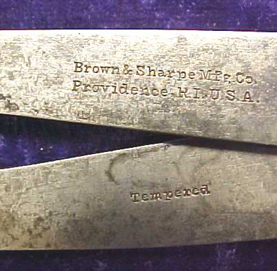 Brown & Sharpe Inside Caliper No. 832