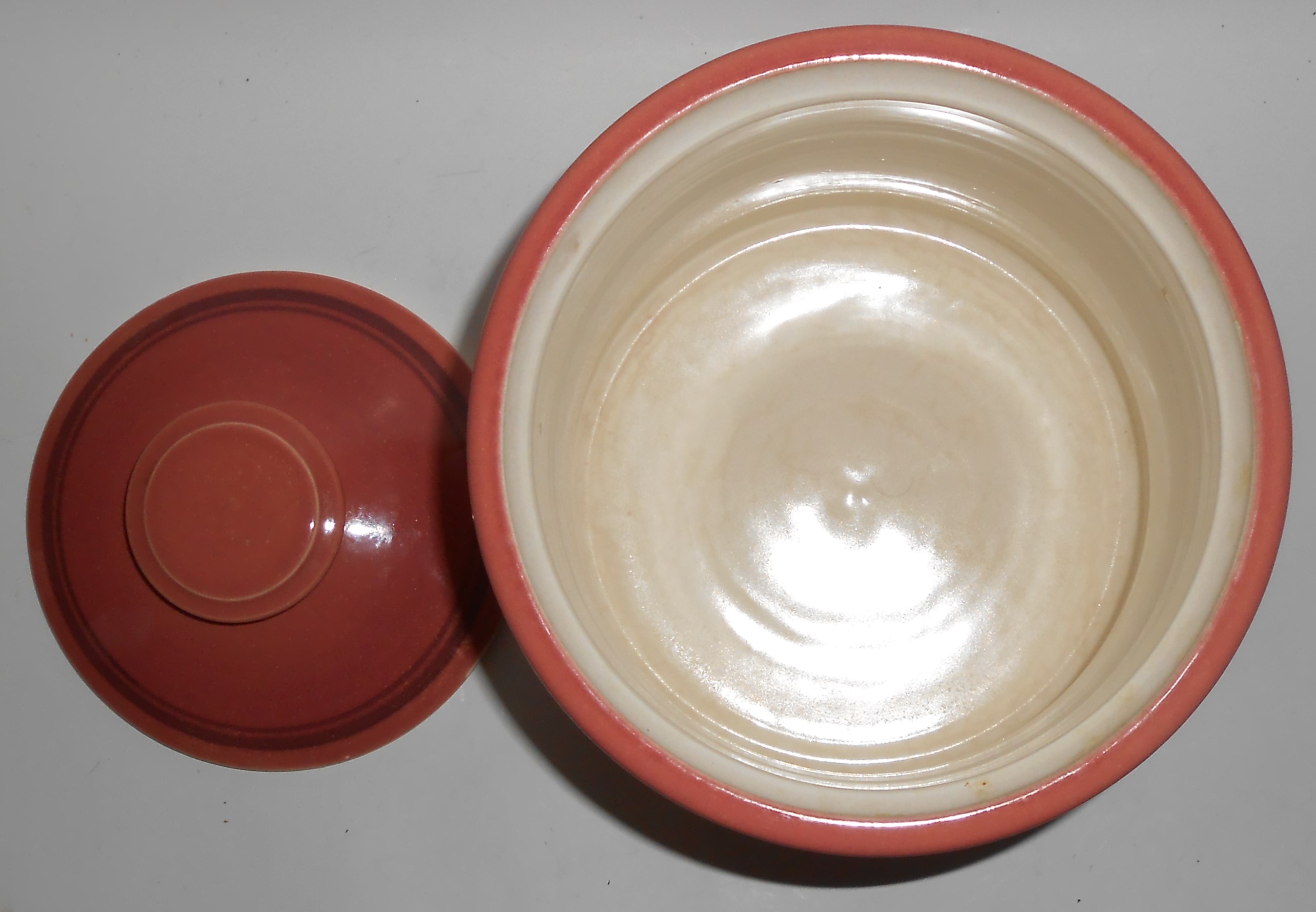 Carson Studio Pottery Floral Decorated Canister w/Lid
