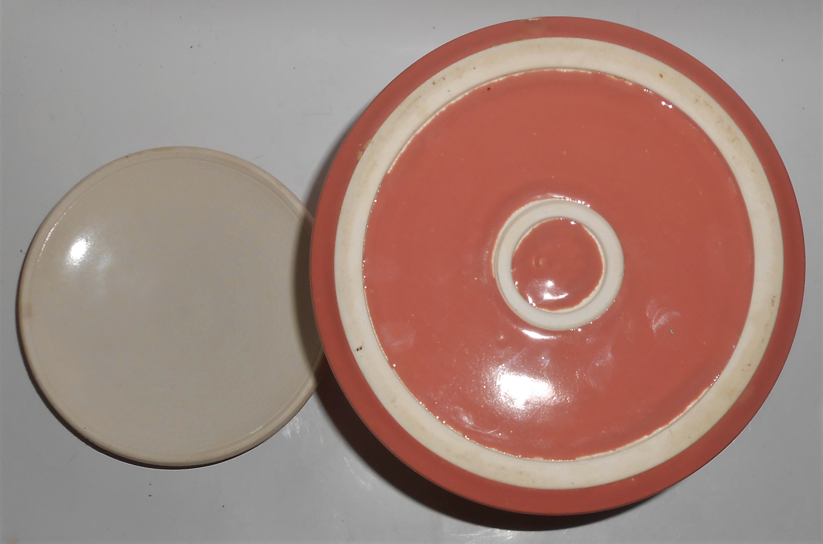 Carson Studio Pottery Floral Decorated Canister w/Lid