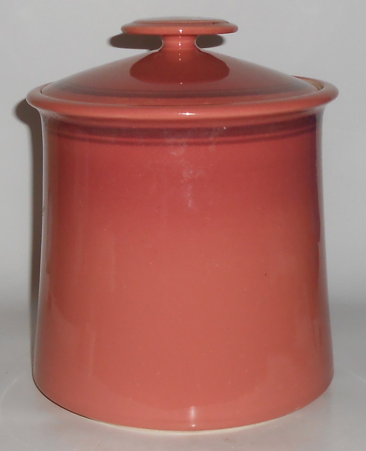 Carson Studio Pottery Floral Decorated Canister w/Lid