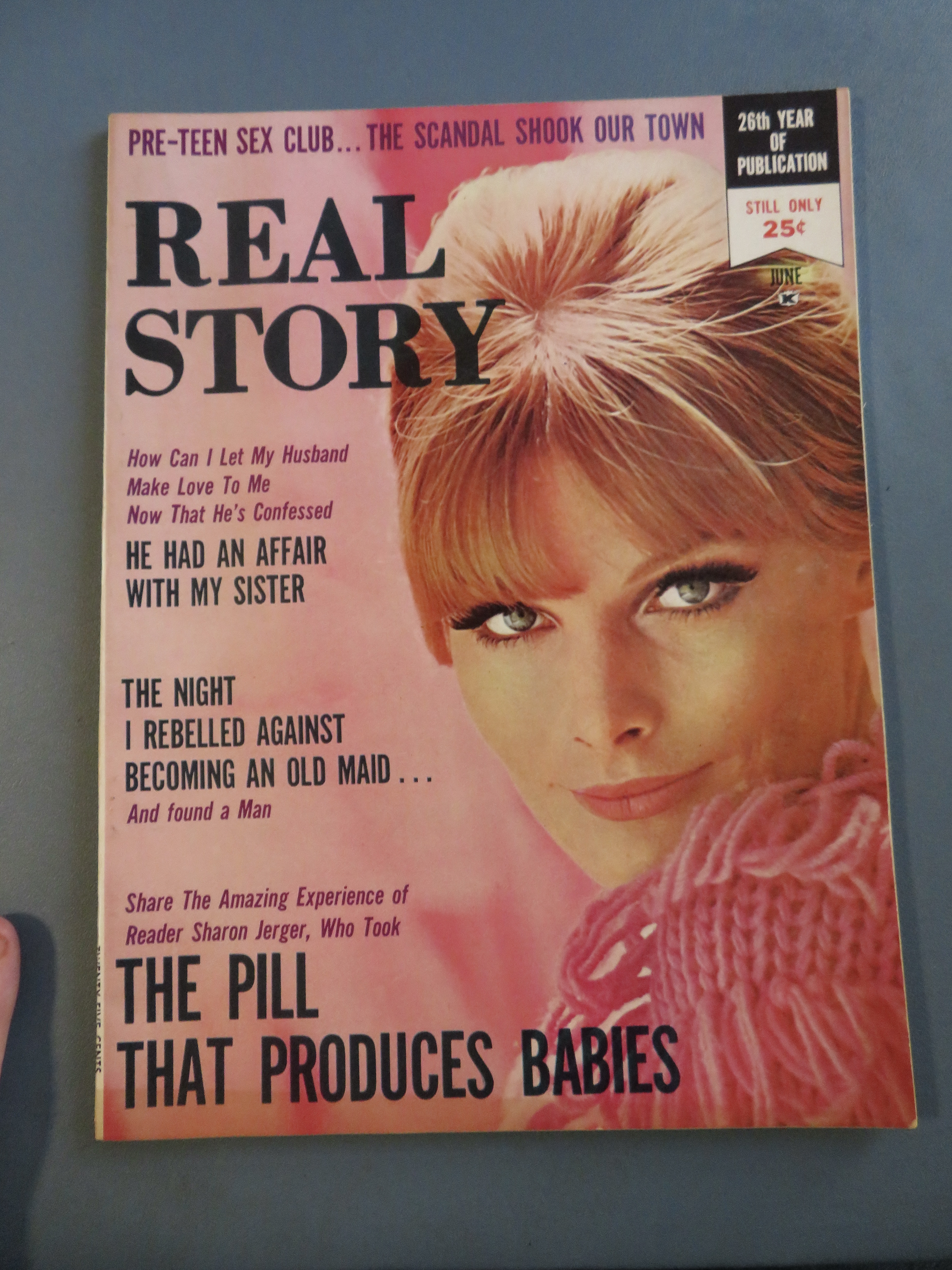 Real Story Magazine June 1966