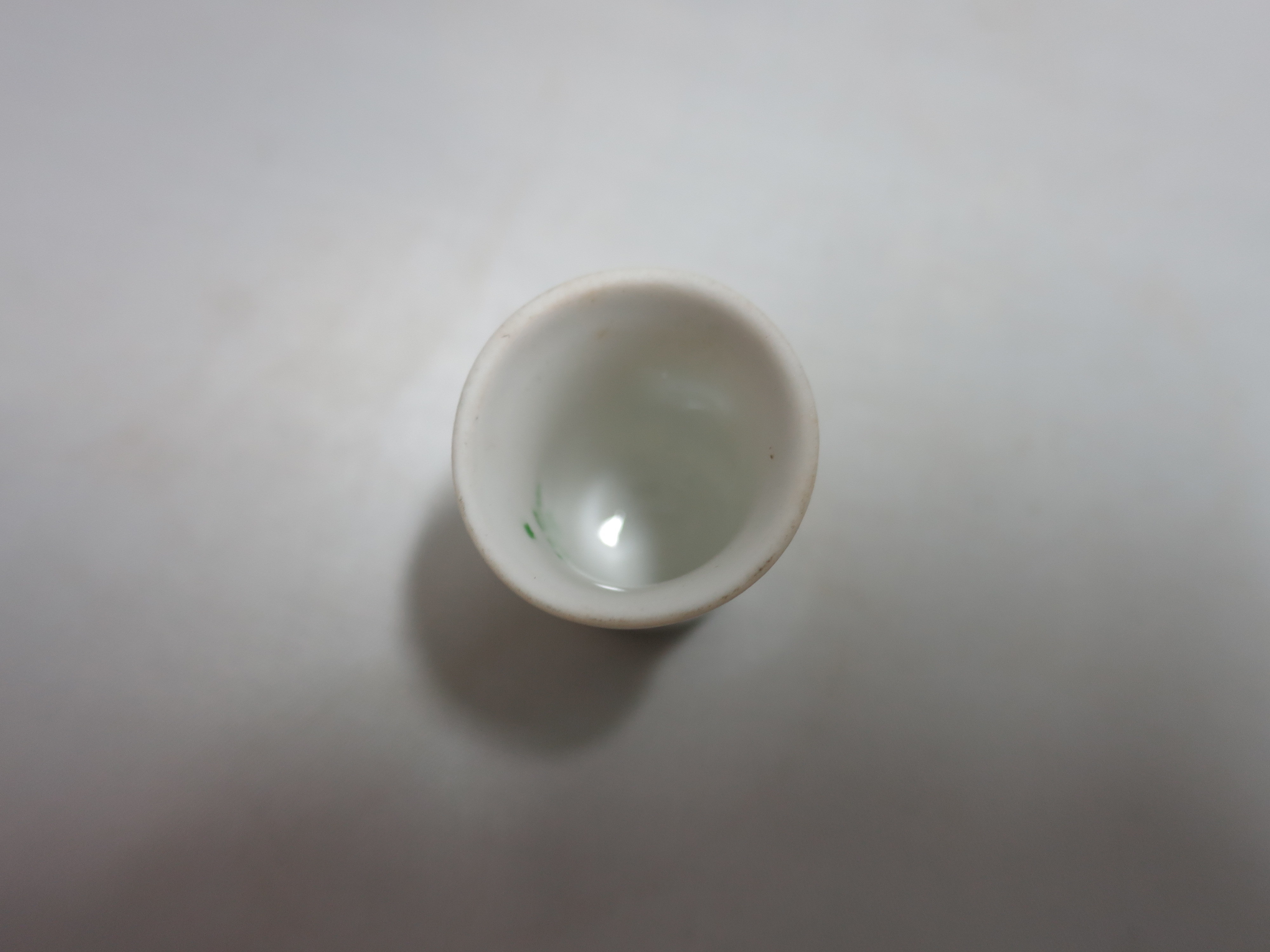 Vintage Thimble Hollahaz Hungary Floral