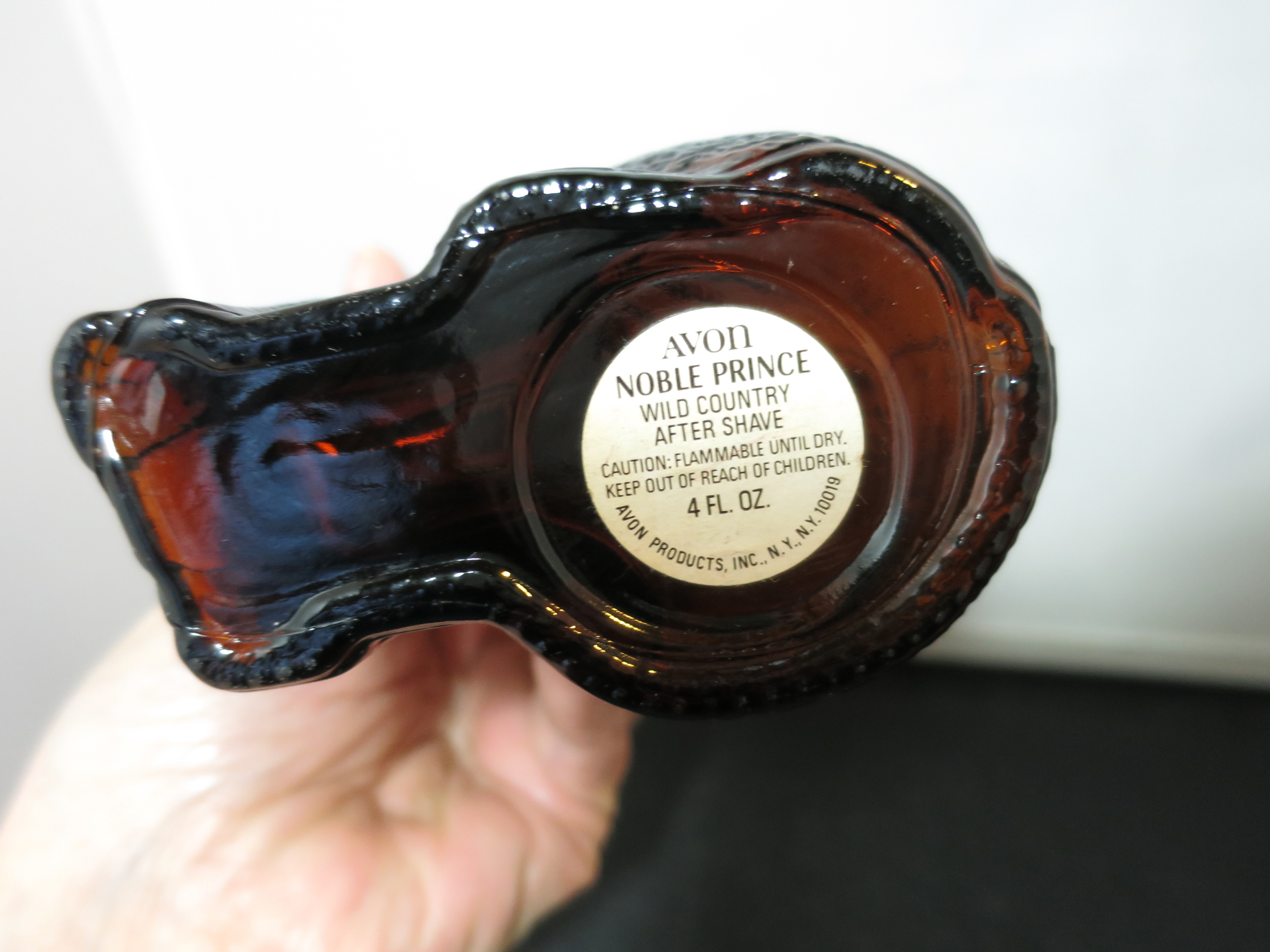 Avon Noble Prince After Shave Bottle German Shepherd Dog