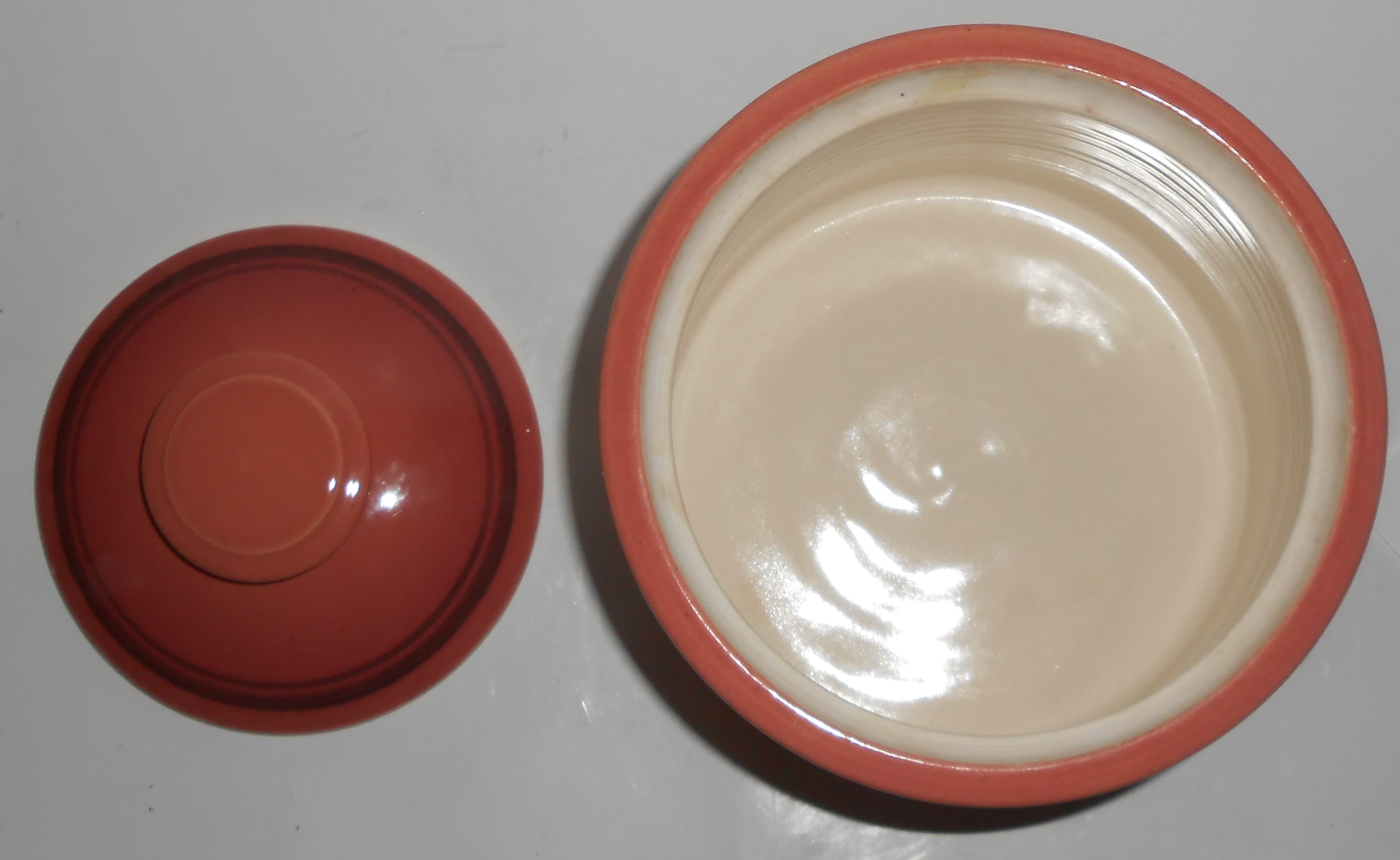 Carson Studio Pottery Floral Decorated Canister w/Lid