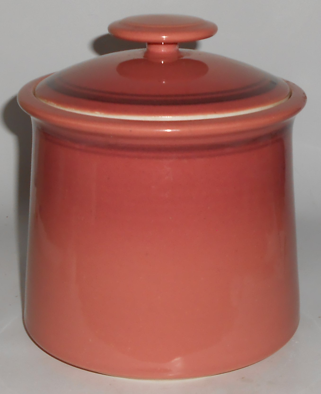 Carson Studio Pottery Floral Decorated Canister w/Lid