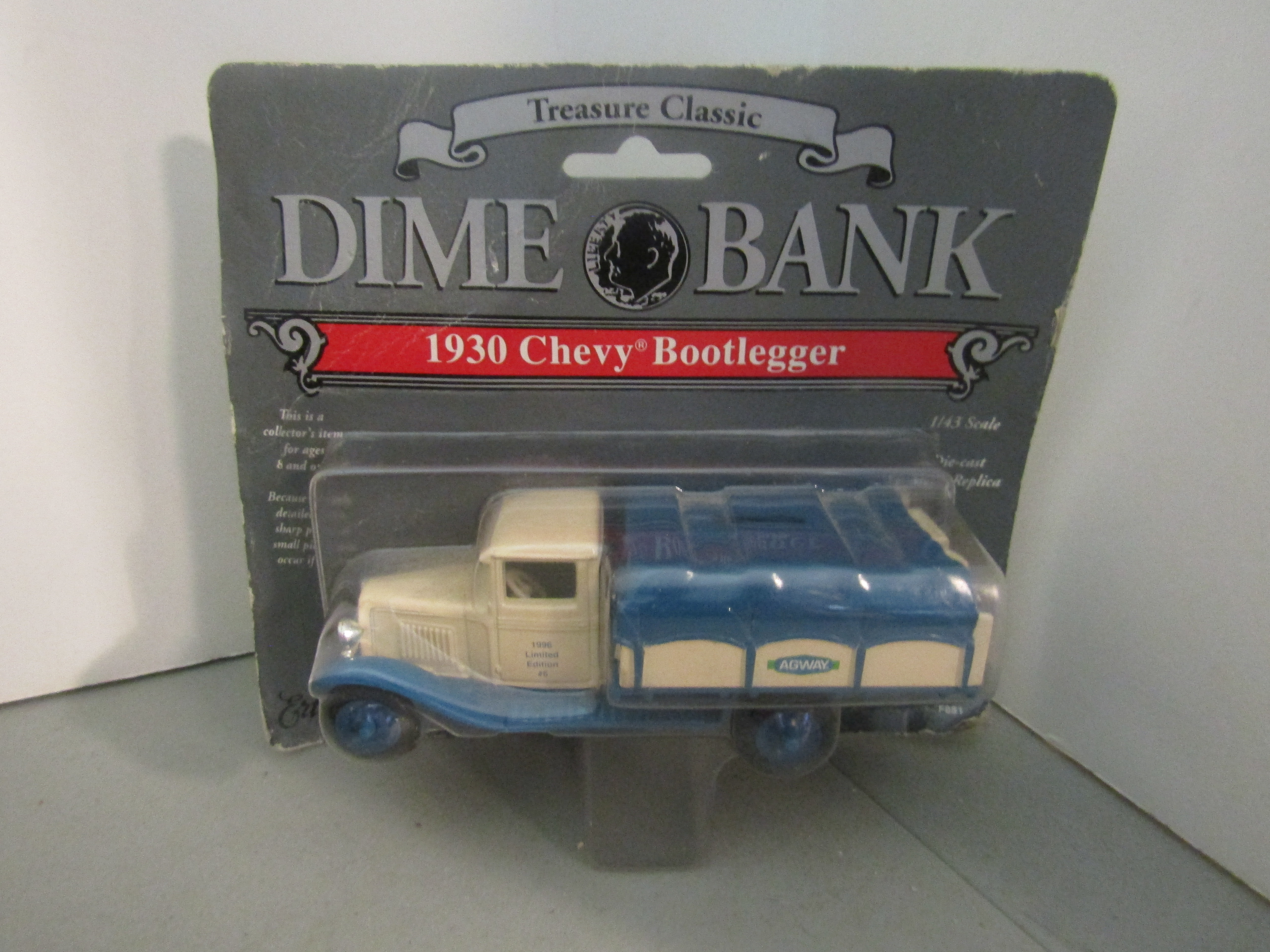 ERTL 1930 Chevy Agway Bootlegger Dime Bank