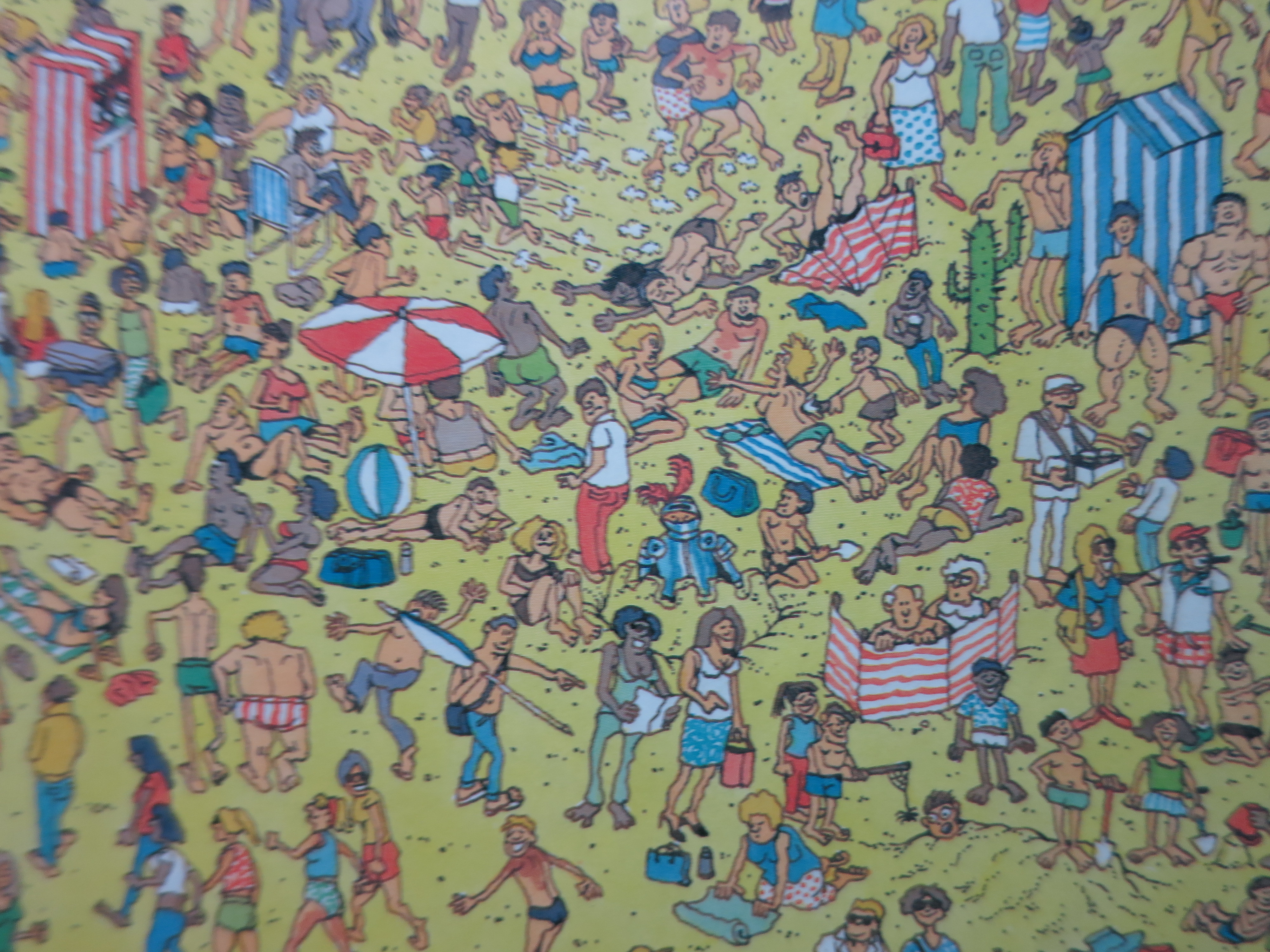 Wheres Waldo? Martin Hanford 1st US Edition Banned Topless Pic