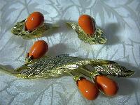 Vintage SARAH COVENTRY Brooch & Earrings