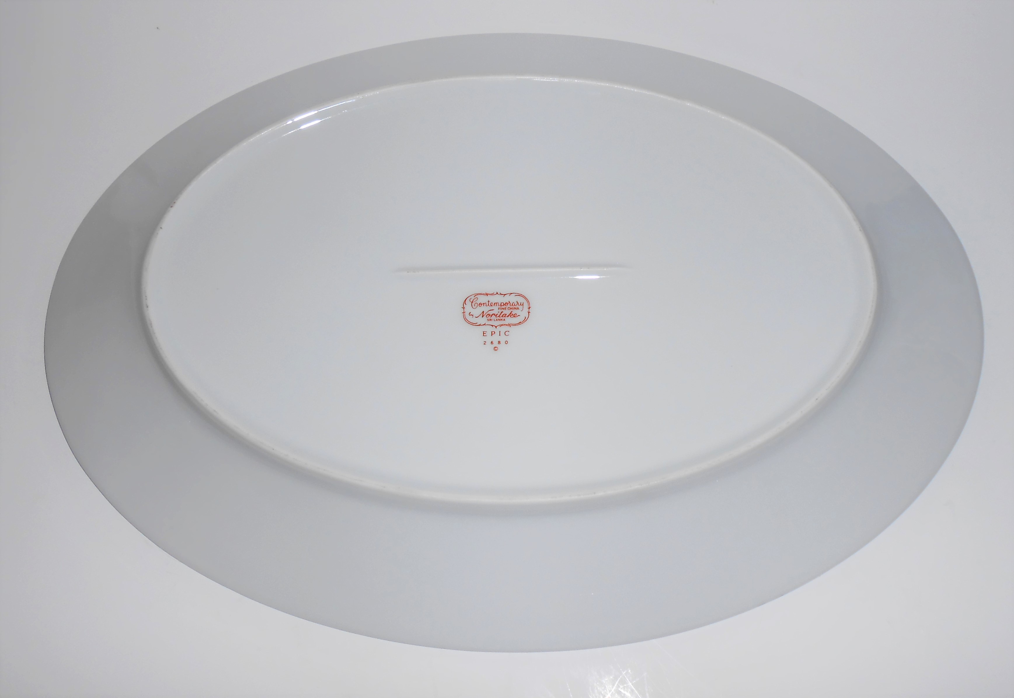 Noritake Porcelain China Epic 2680 Floral 14in Platter