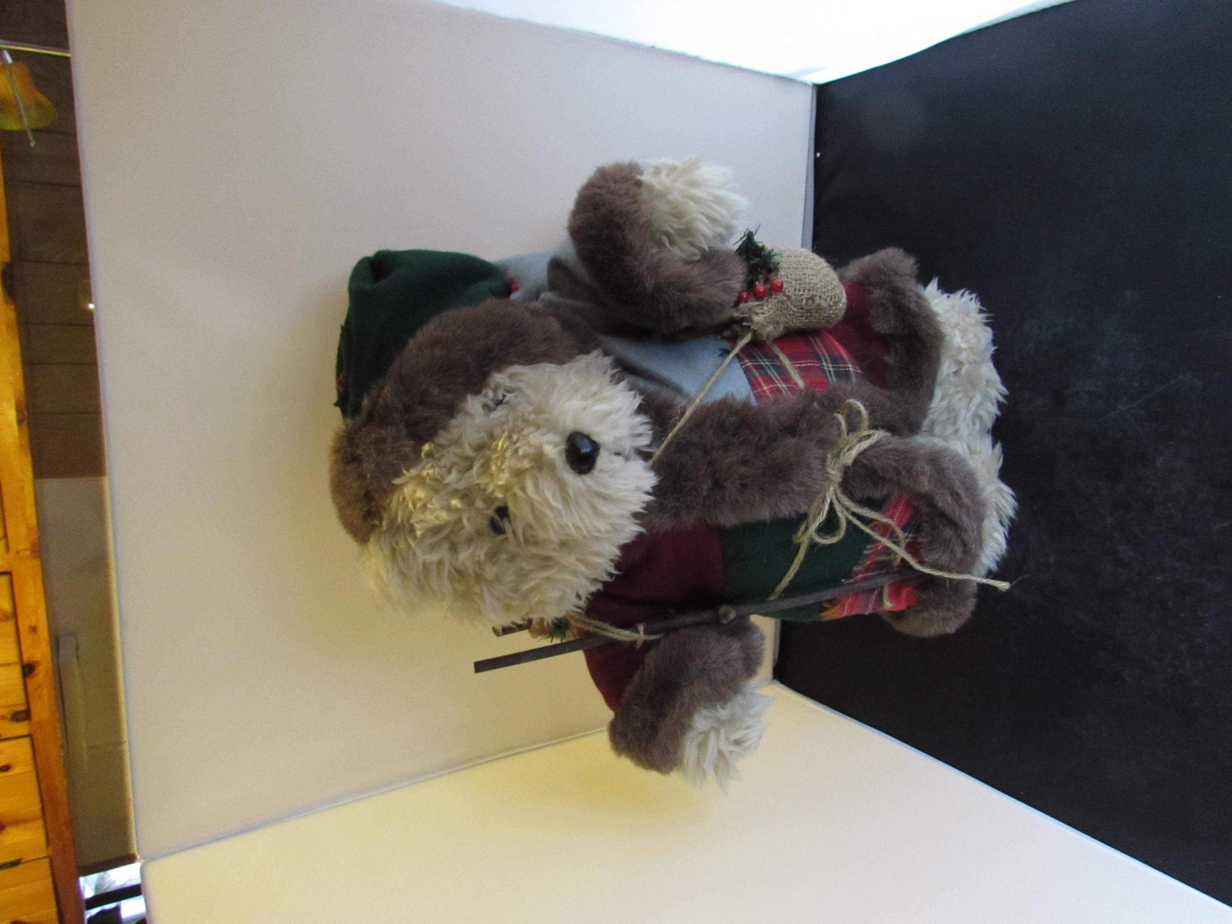 Plush Christmas Teddy Bear Santa Bear
