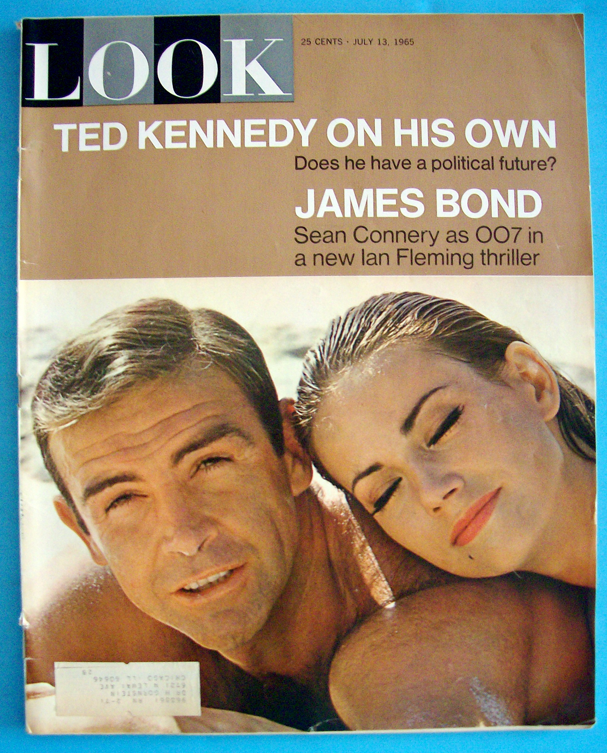 Look Magazine July 13, 1965 Ted Kennedy