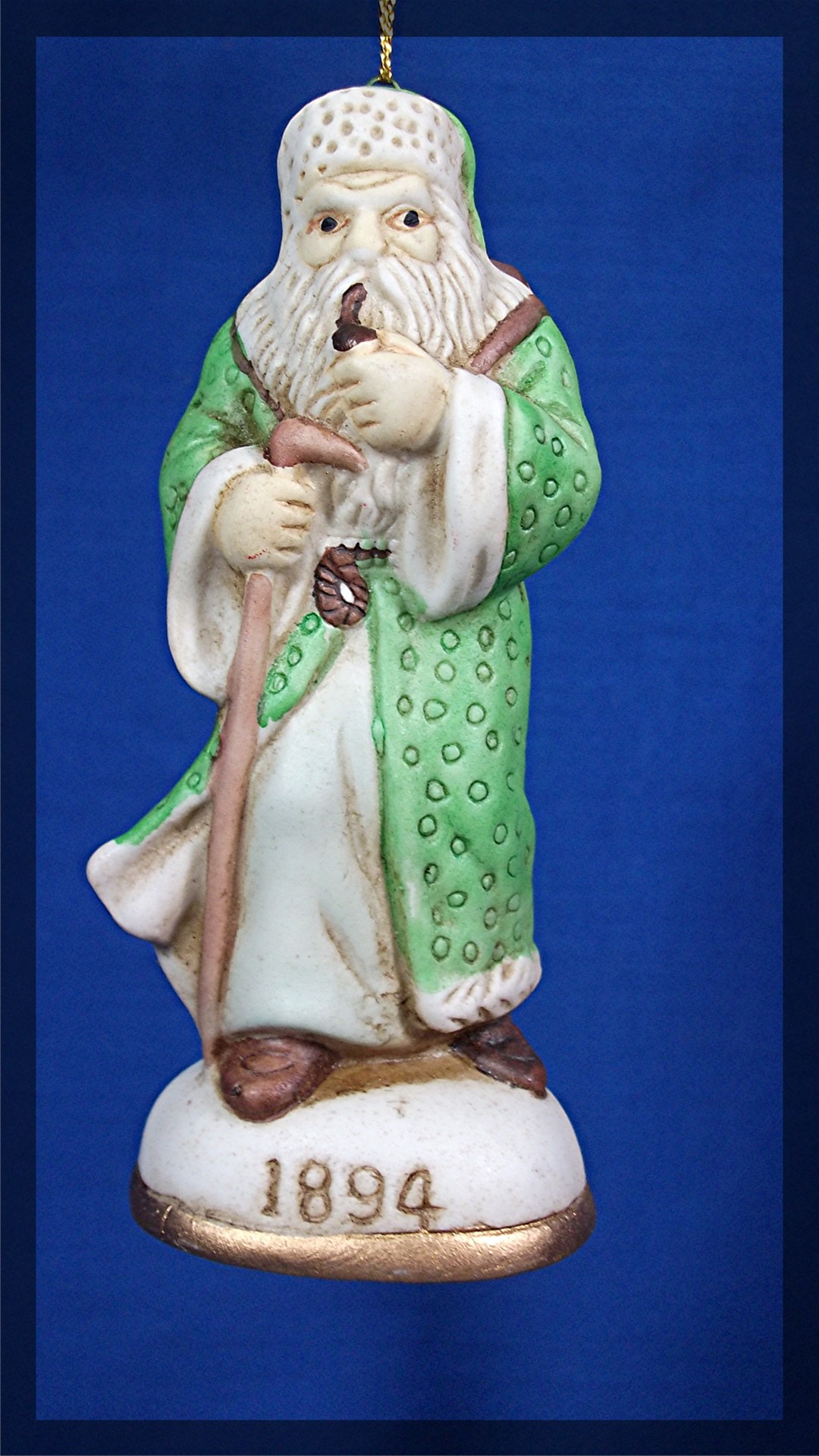 1894 Santa Claus Christmas Ornament