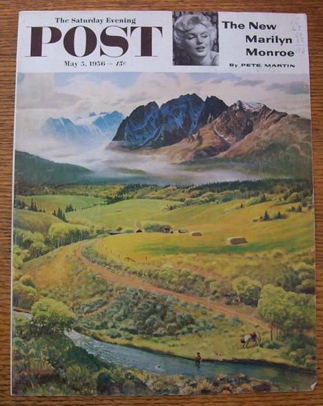 Saturday Evening Post Cover By Clymer - May 5, 1956