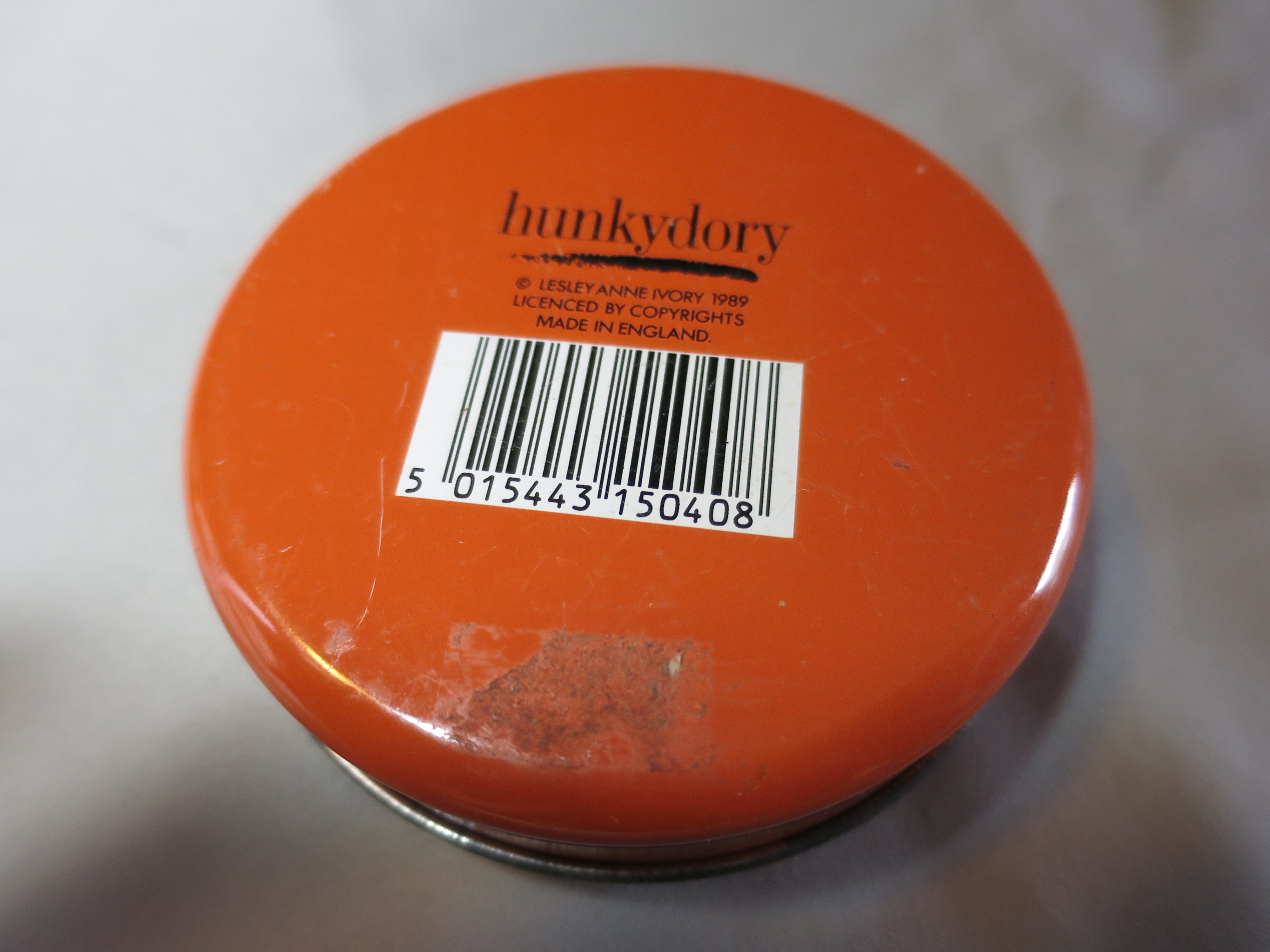 Cat Tin Hunkydory Lesley Anne Ivory 1989