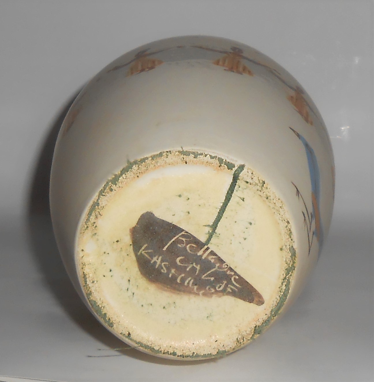 Marc Bellaire Ceramics Pottery Kashmir 15in Ovoid Vase