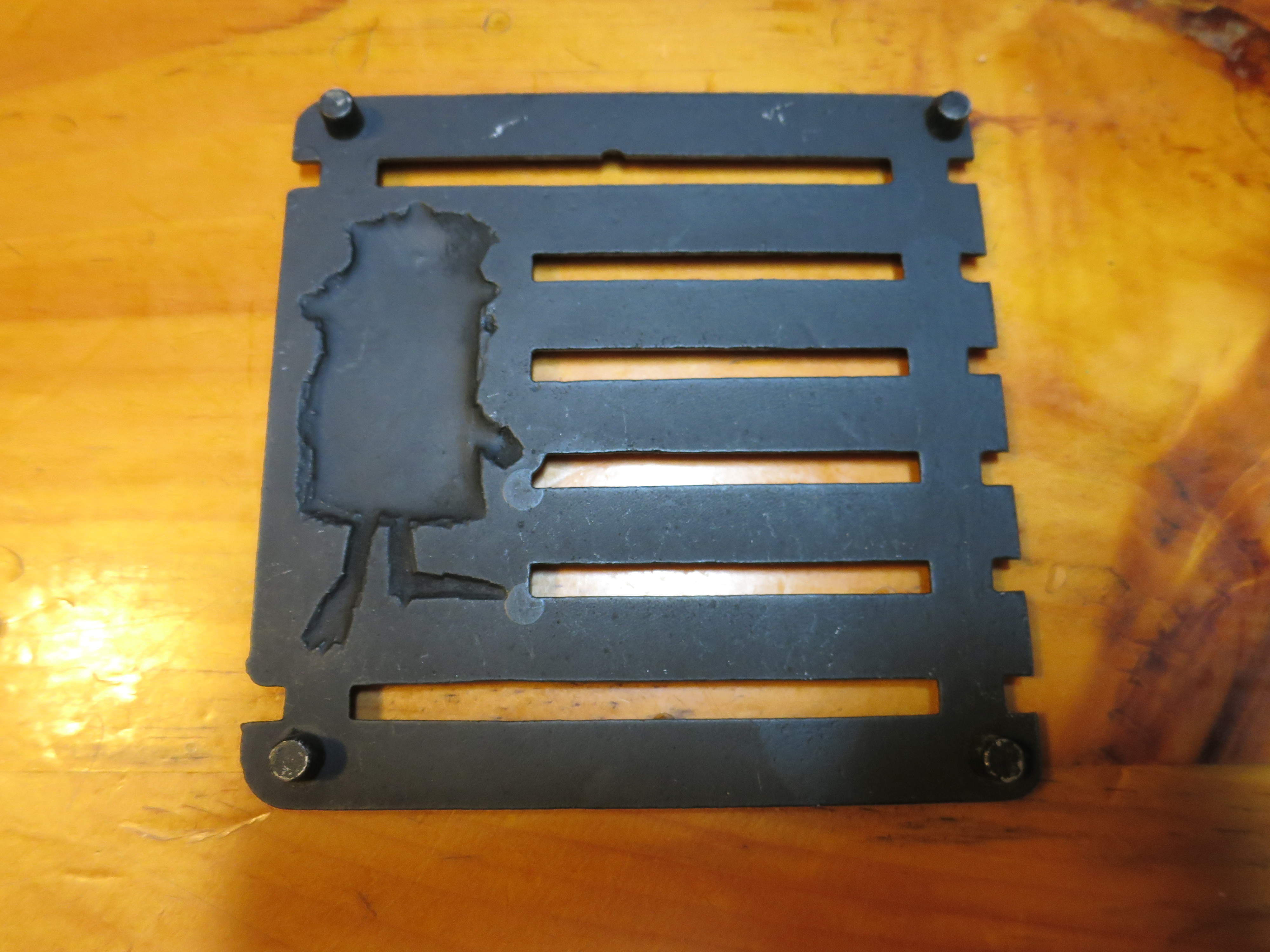 Vintage Trivet Hot Plate Don't Criticize Your Wife's Judgement