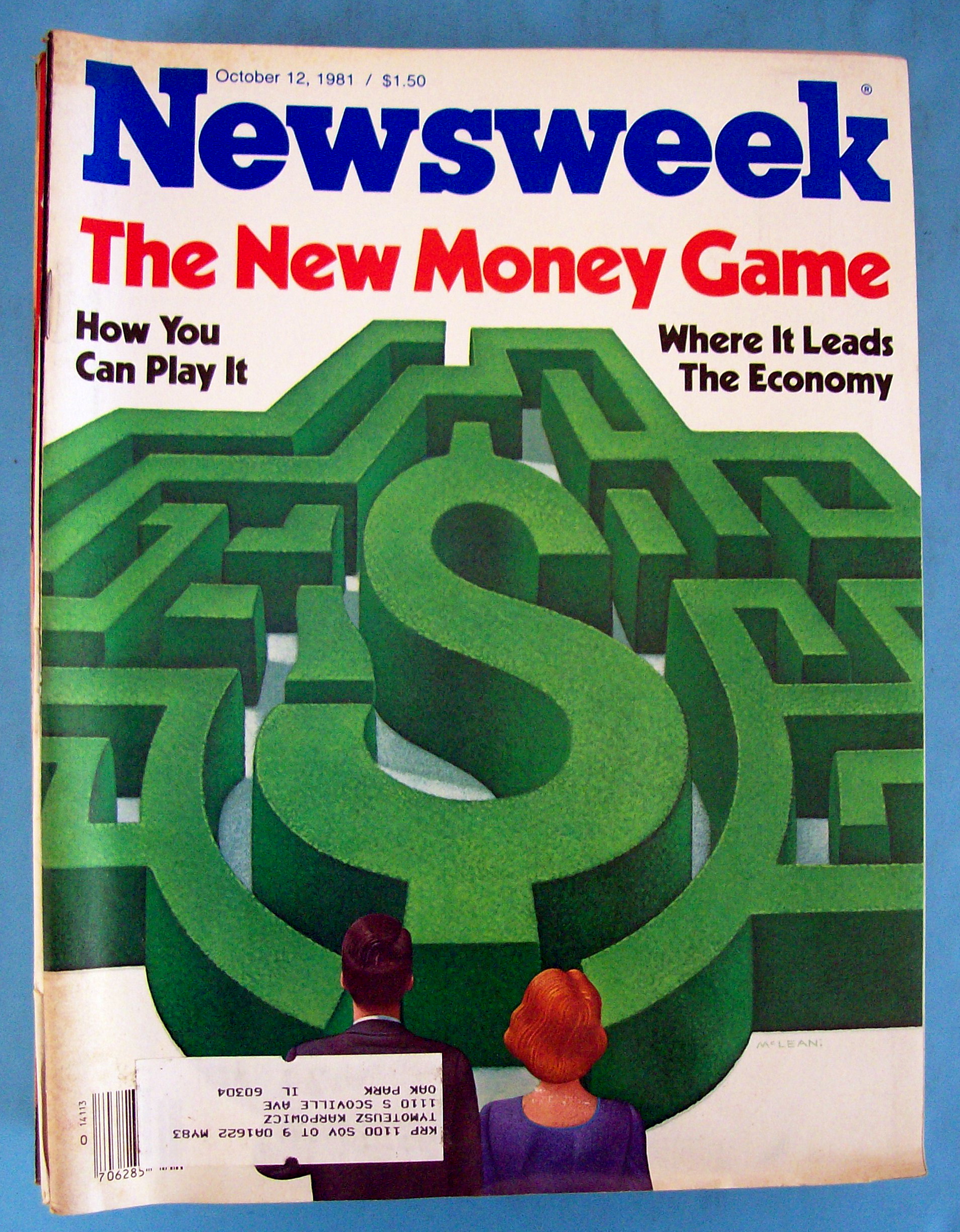 Newsweek Magazine - October 12, 1981 - New Money Game