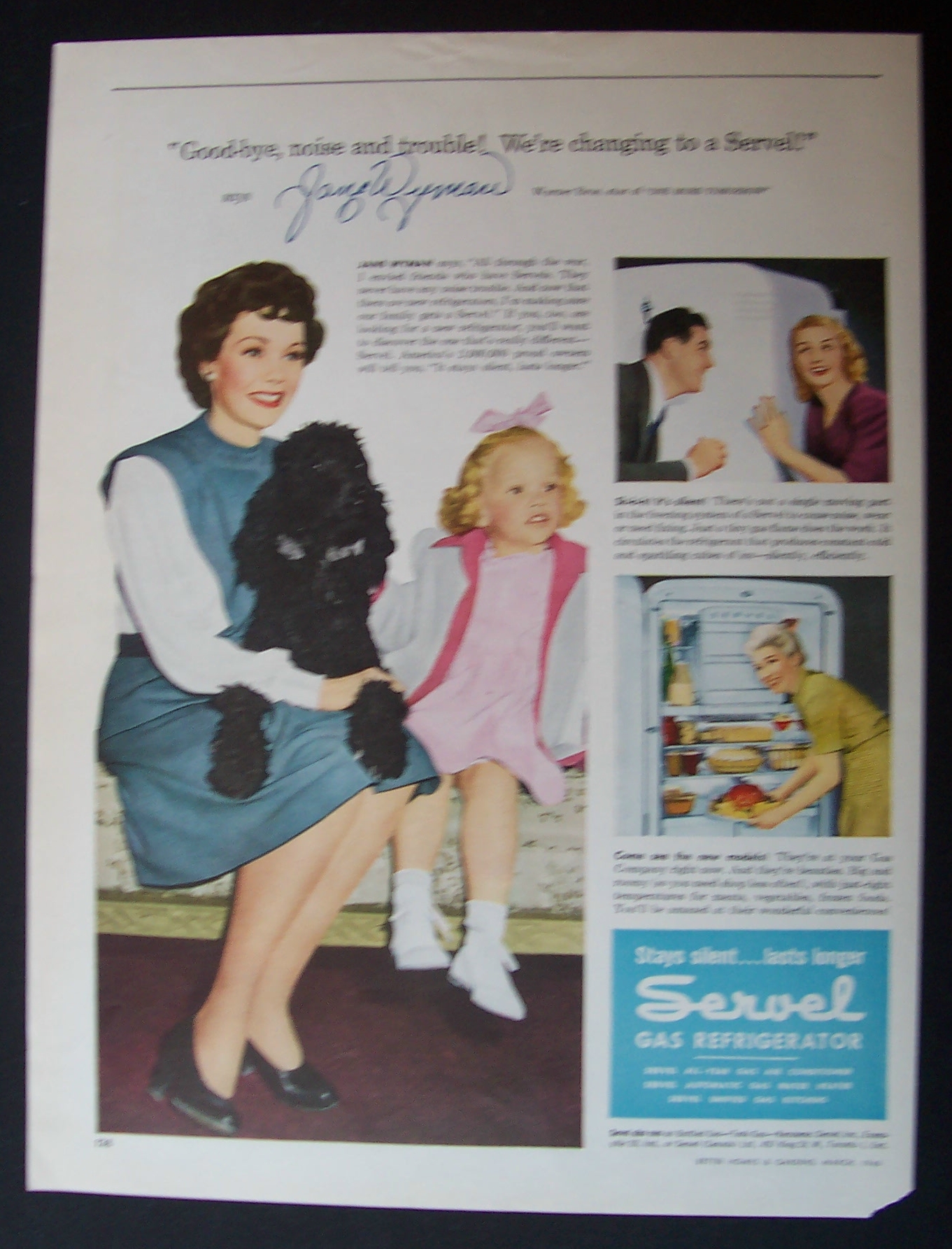 1946  Servel  Gas  Refrigerator