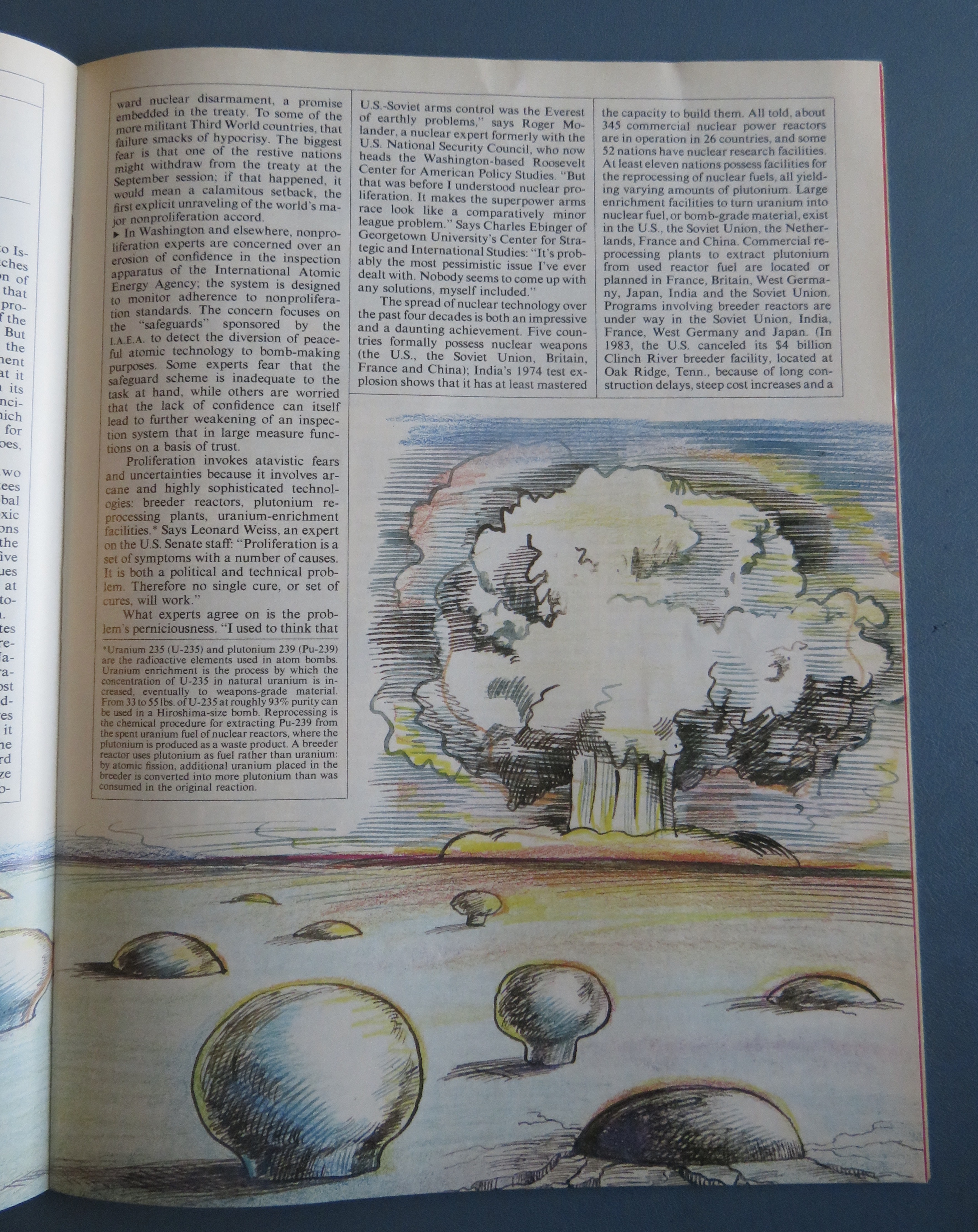Time Magazine-June 3, 1985-Nuclear Threat