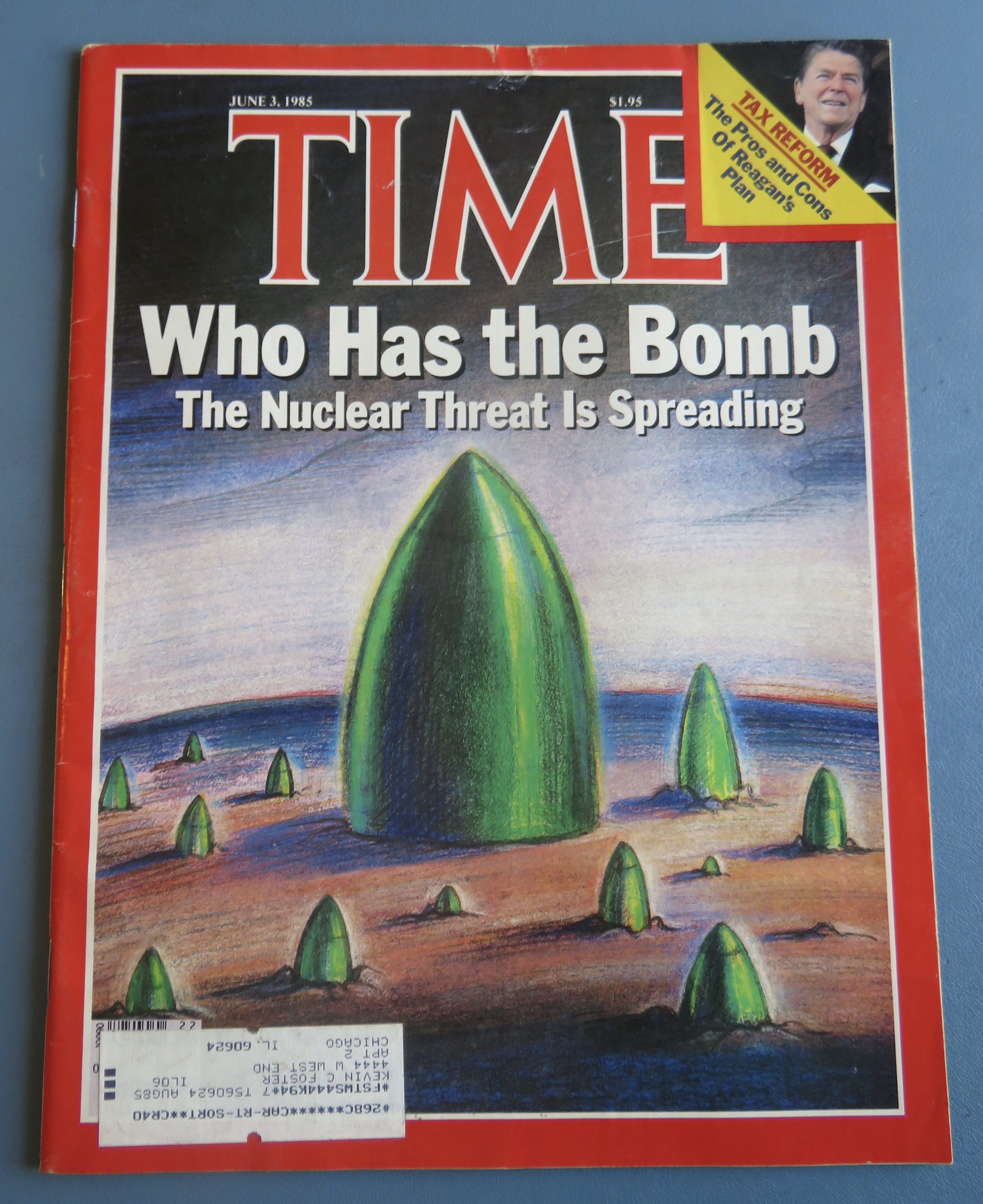Time Magazine-June 3, 1985-Nuclear Threat