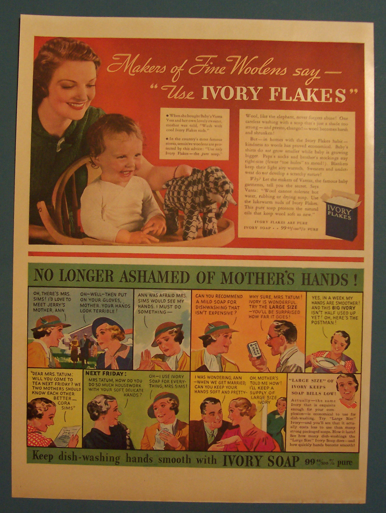 1935  Ivory Flakes & Soap