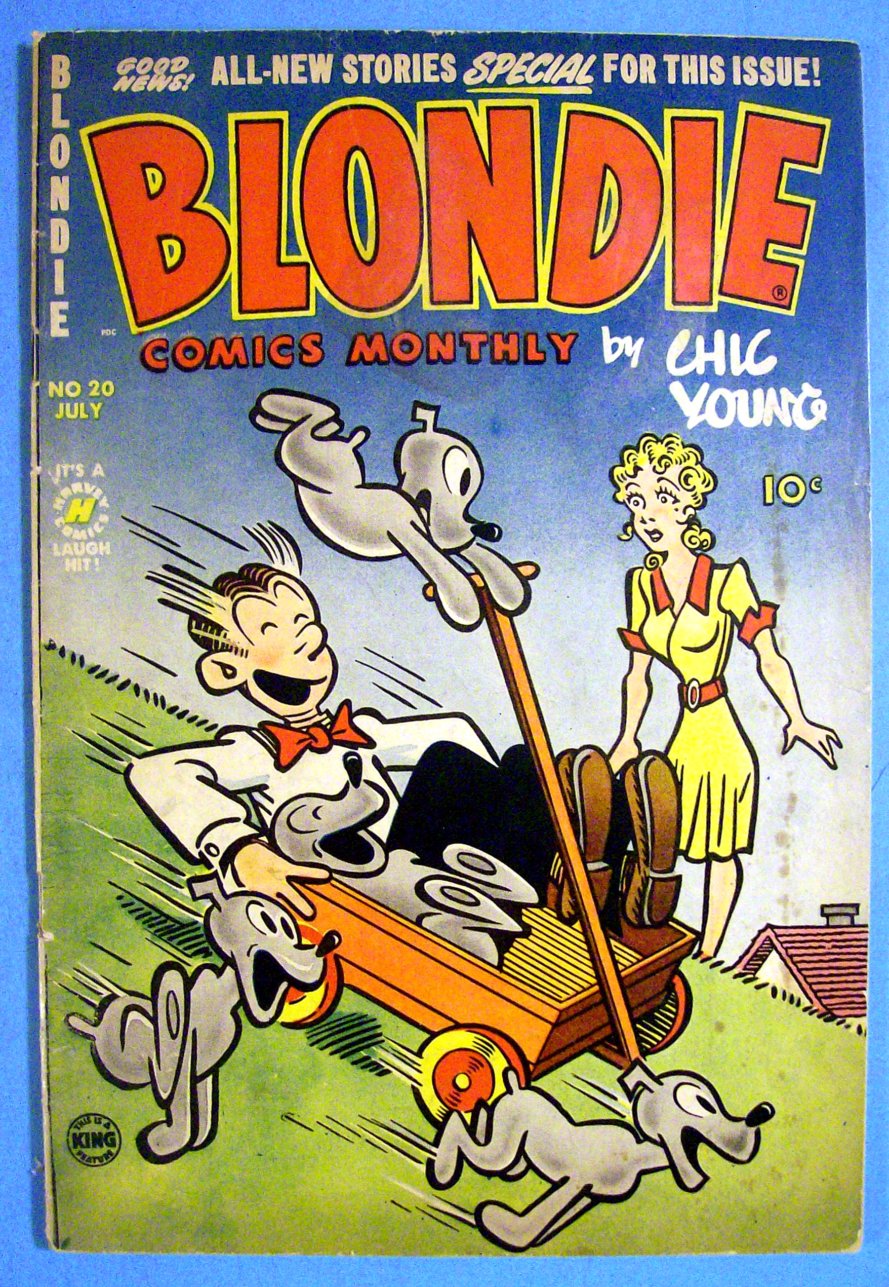 Blondie Comics #20 July 1950 Dagwood In Man To Man