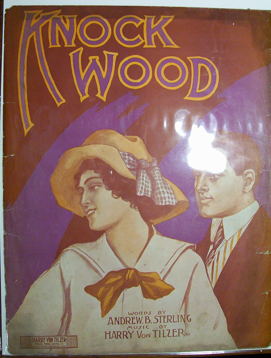 Sheet Music Of 1911 Knock Wood