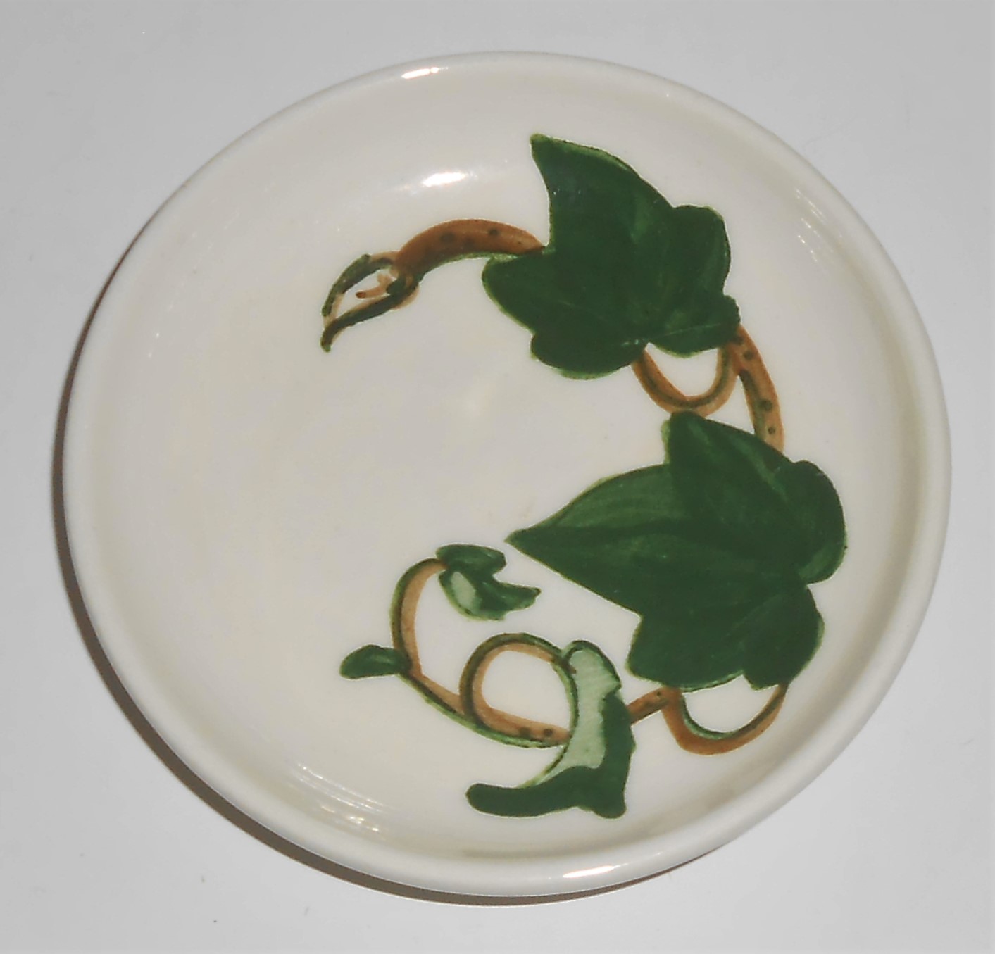 Metlox Pottery Poppy Trail California Ivy Coaster