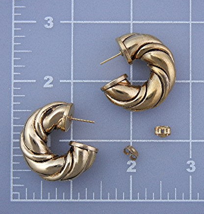 Agatha Paris Gold Pierced Earrings Newzealand Designer