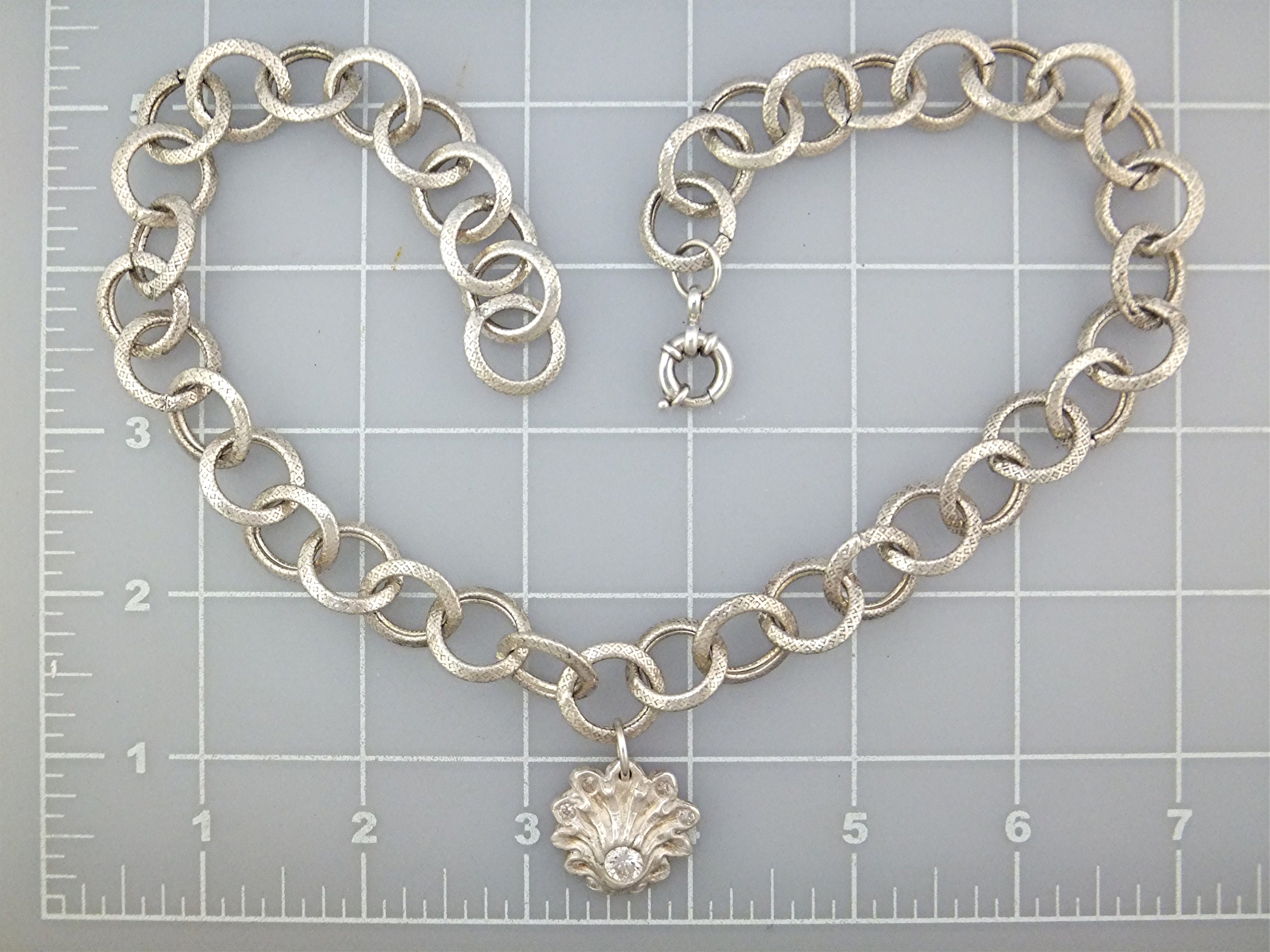 Necklace Sterling Silver Links USA