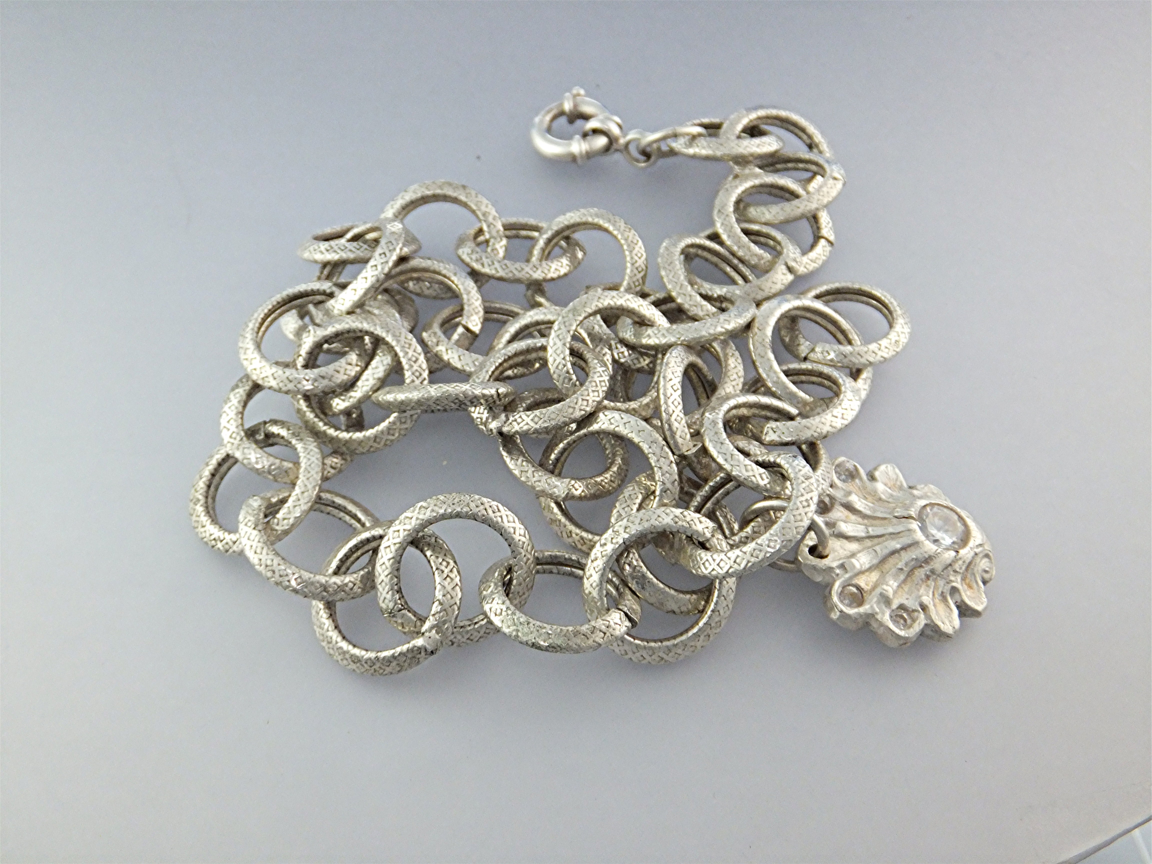 Necklace Sterling Silver Links USA