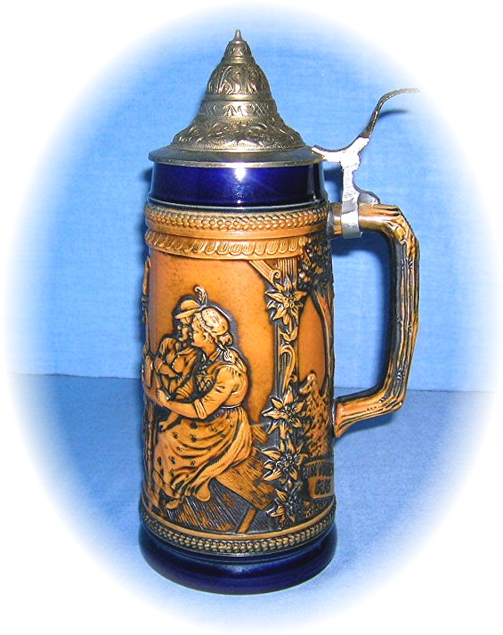 Stein Gerz Lidded Beer
