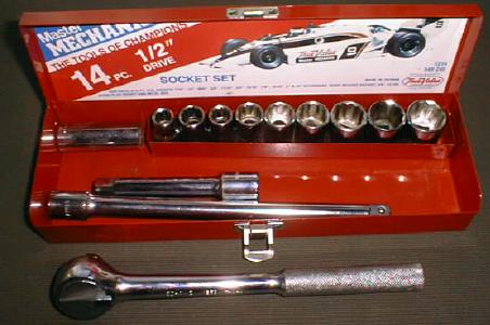 Master Machanic 1/2" Drive Socket Set & Case