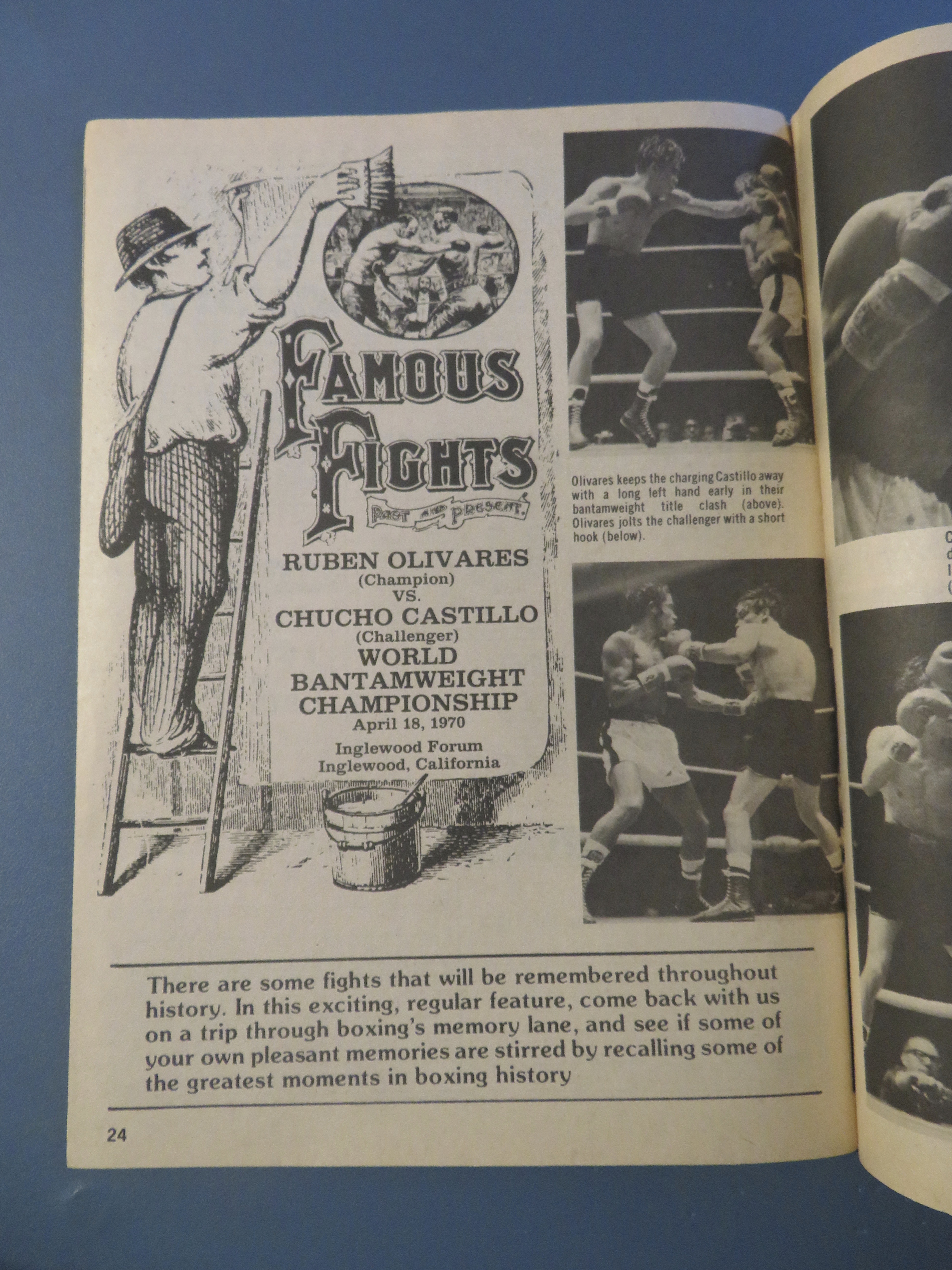 World Boxing Magazine November 1982 Sugar Ray Leonard
