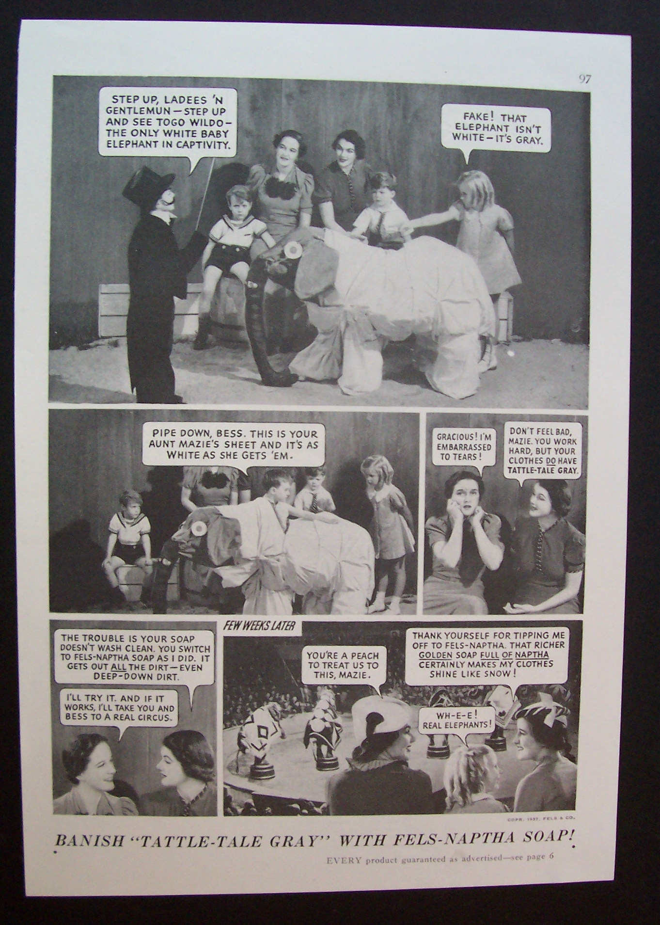 1937 Fels - Naptha Soap