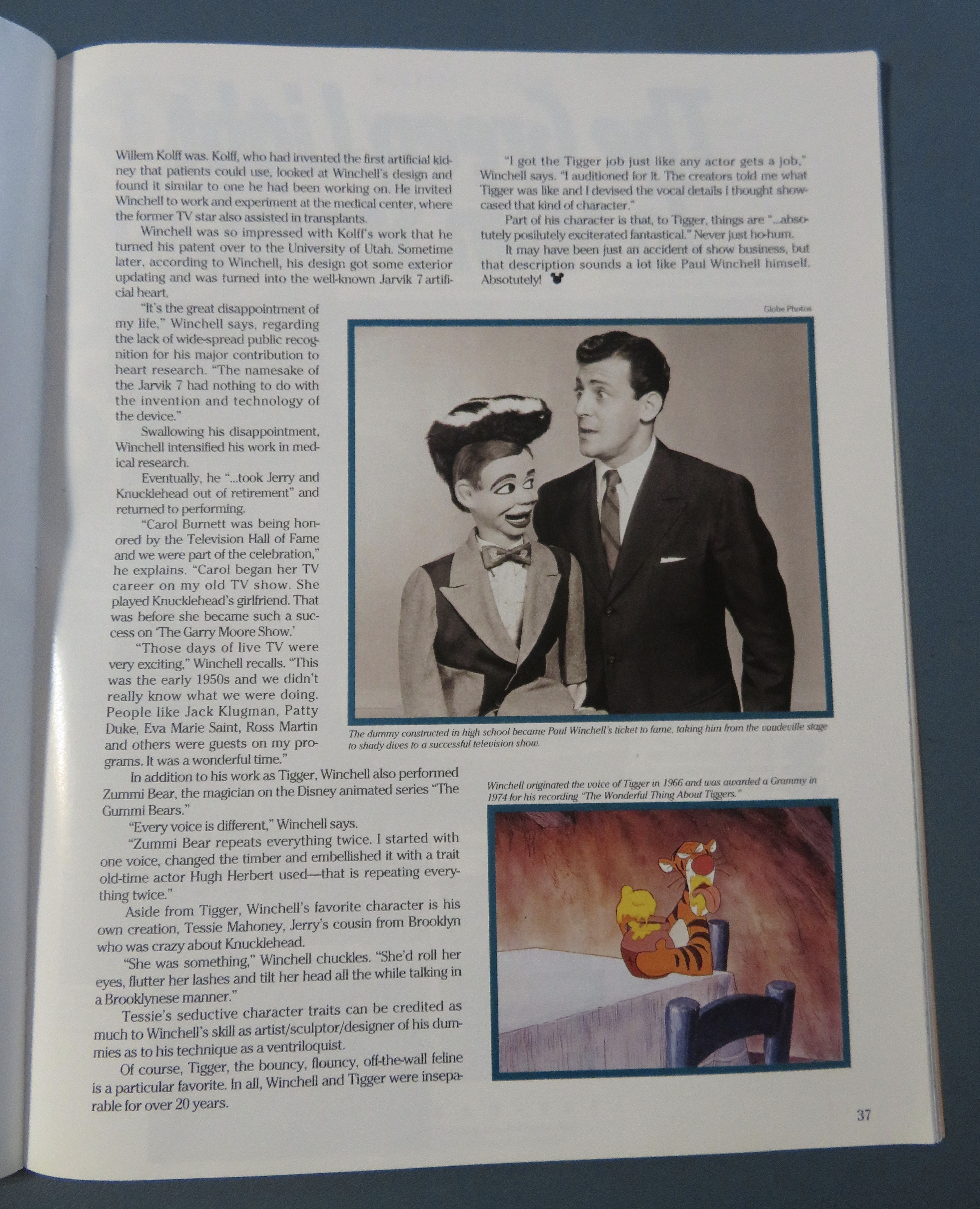 The Disney Magazine Winter 1994 Tomorrowland