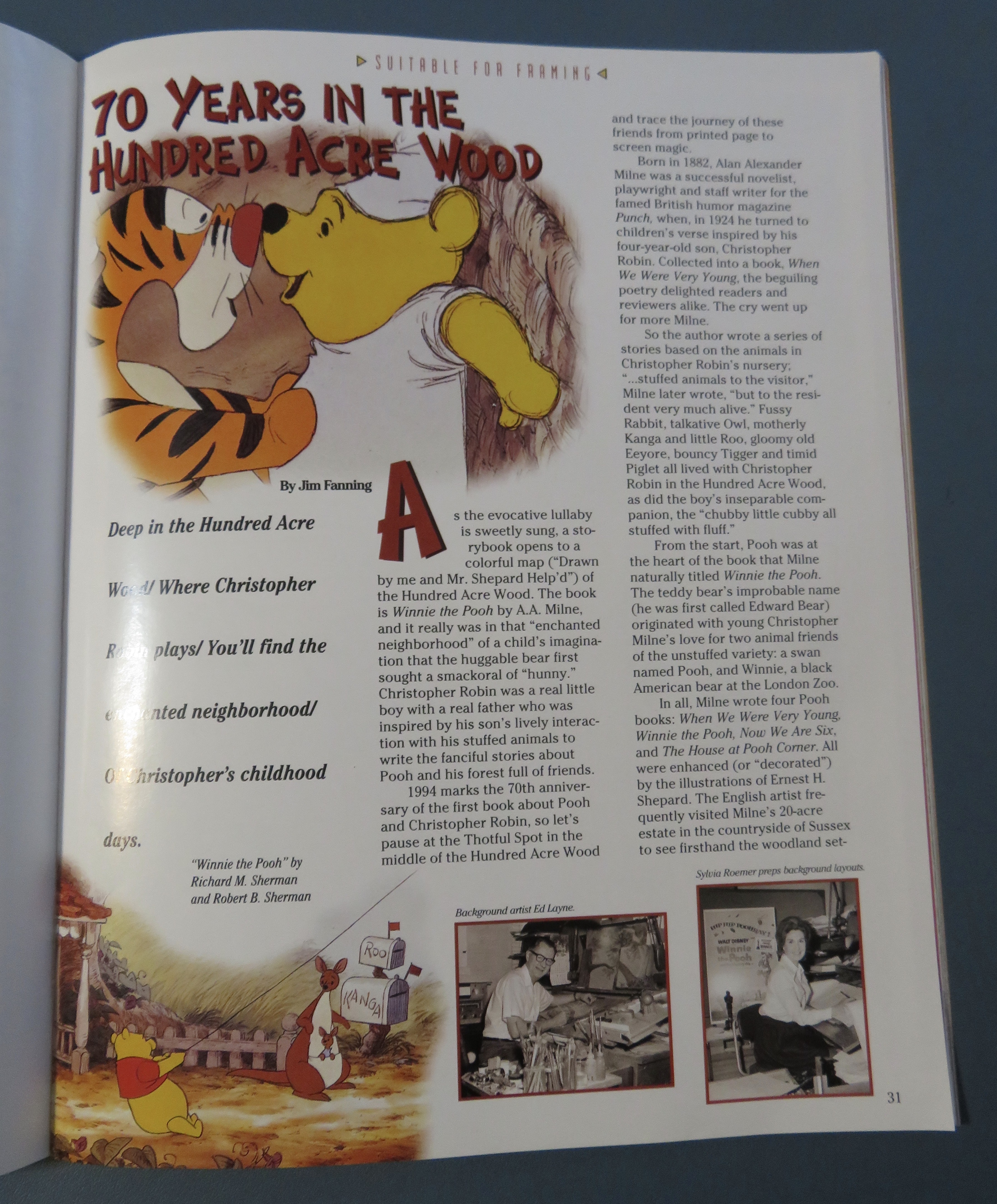 The Disney Magazine Winter 1994 Tomorrowland