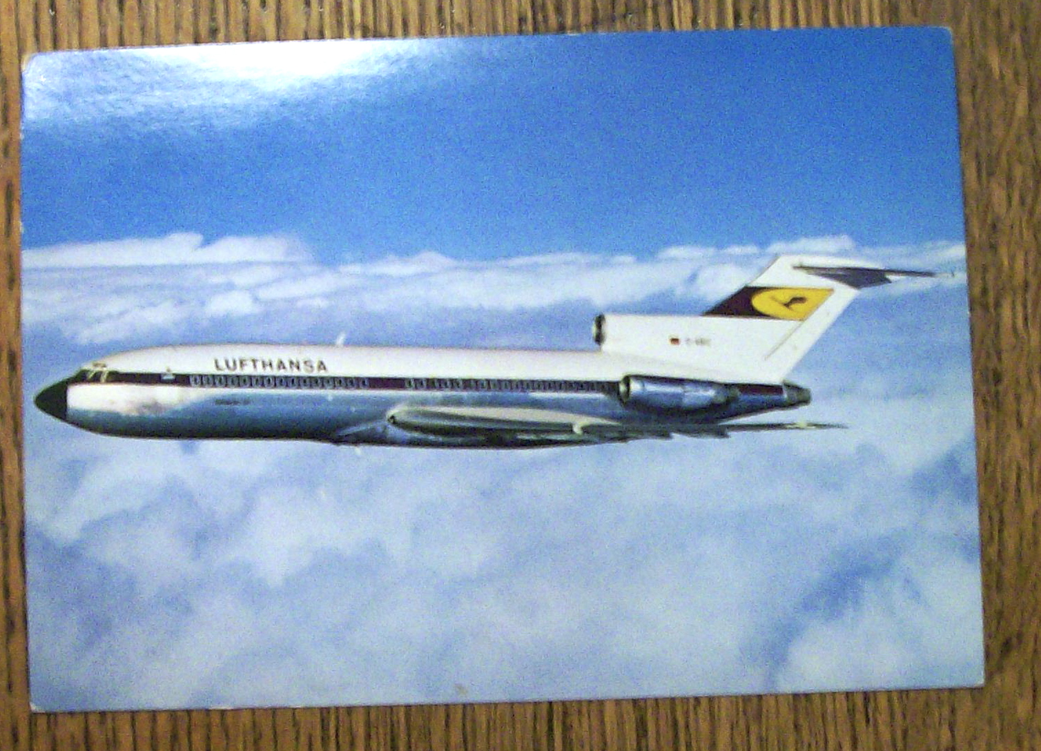 Lufthansa Postcard (Europa Jet)