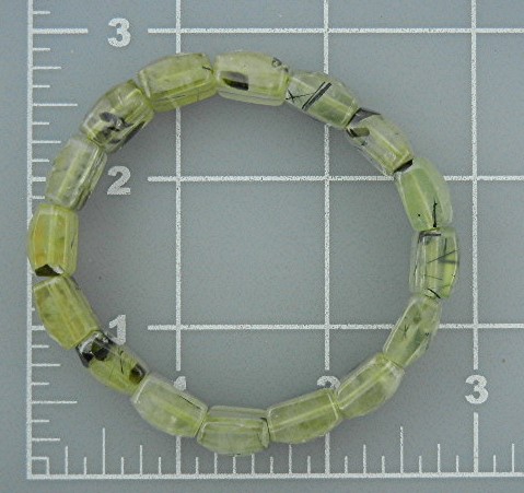 Phrehnite Green Australia Stretch Bracelet