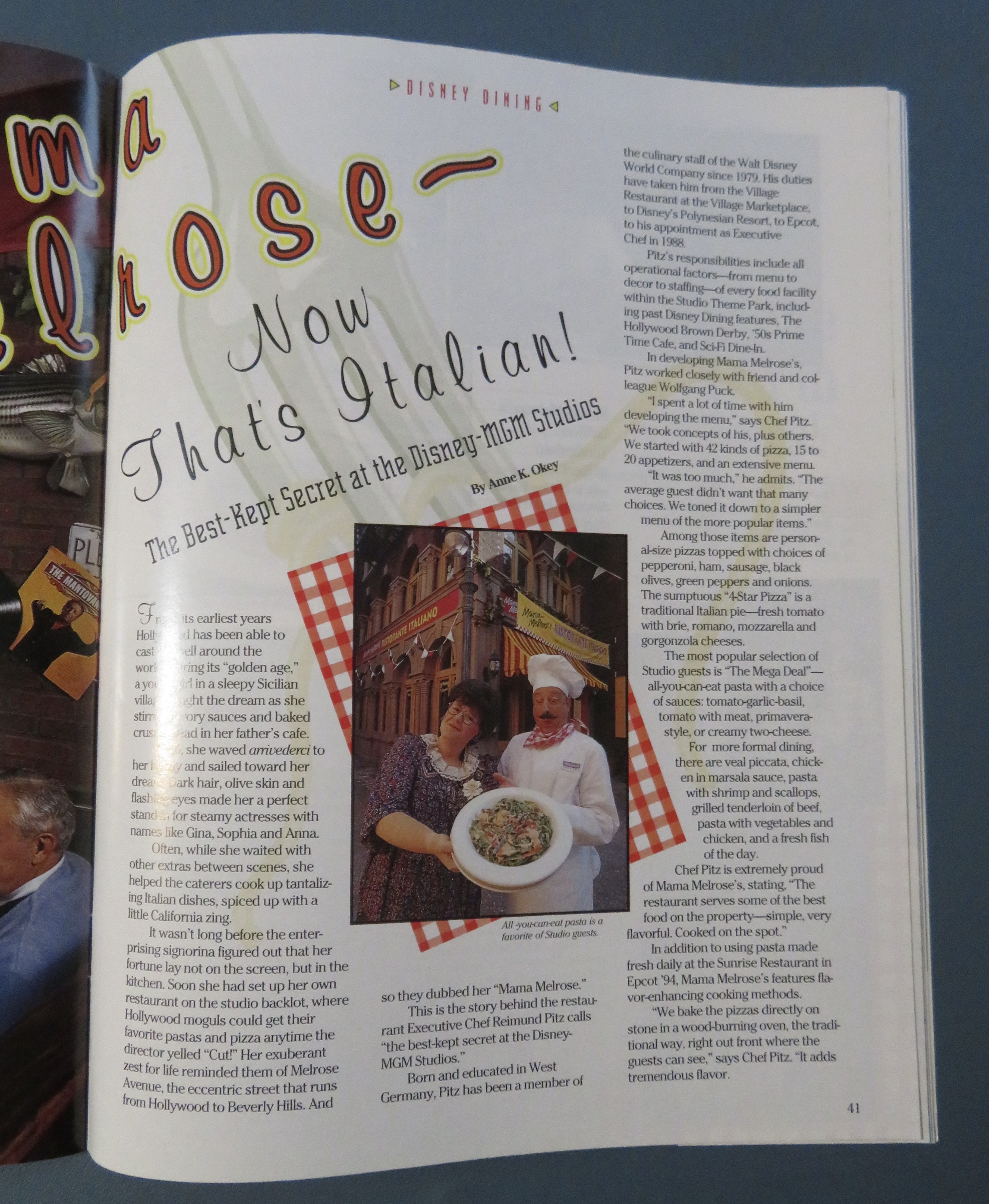 The Disney Magazine Summer 1994 Tower Of Terror