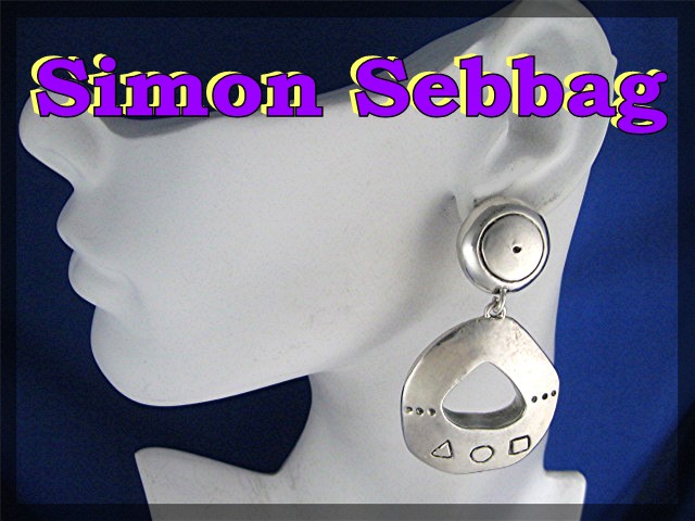 Earrings SIMON SEBBAG Sterling Silver Clips