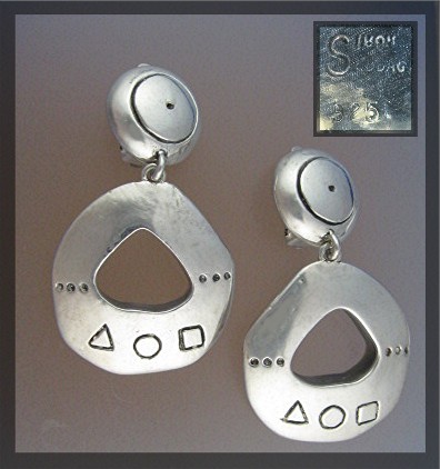 Earrings SIMON SEBBAG Sterling Silver Clips