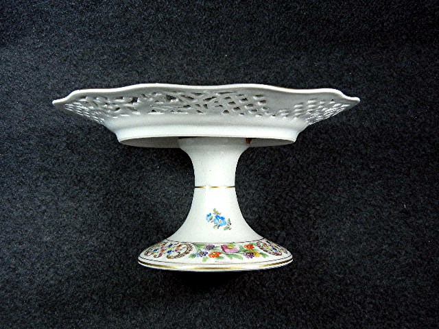 Dresden Chateau Porcelain Compote Schumann Bavaria